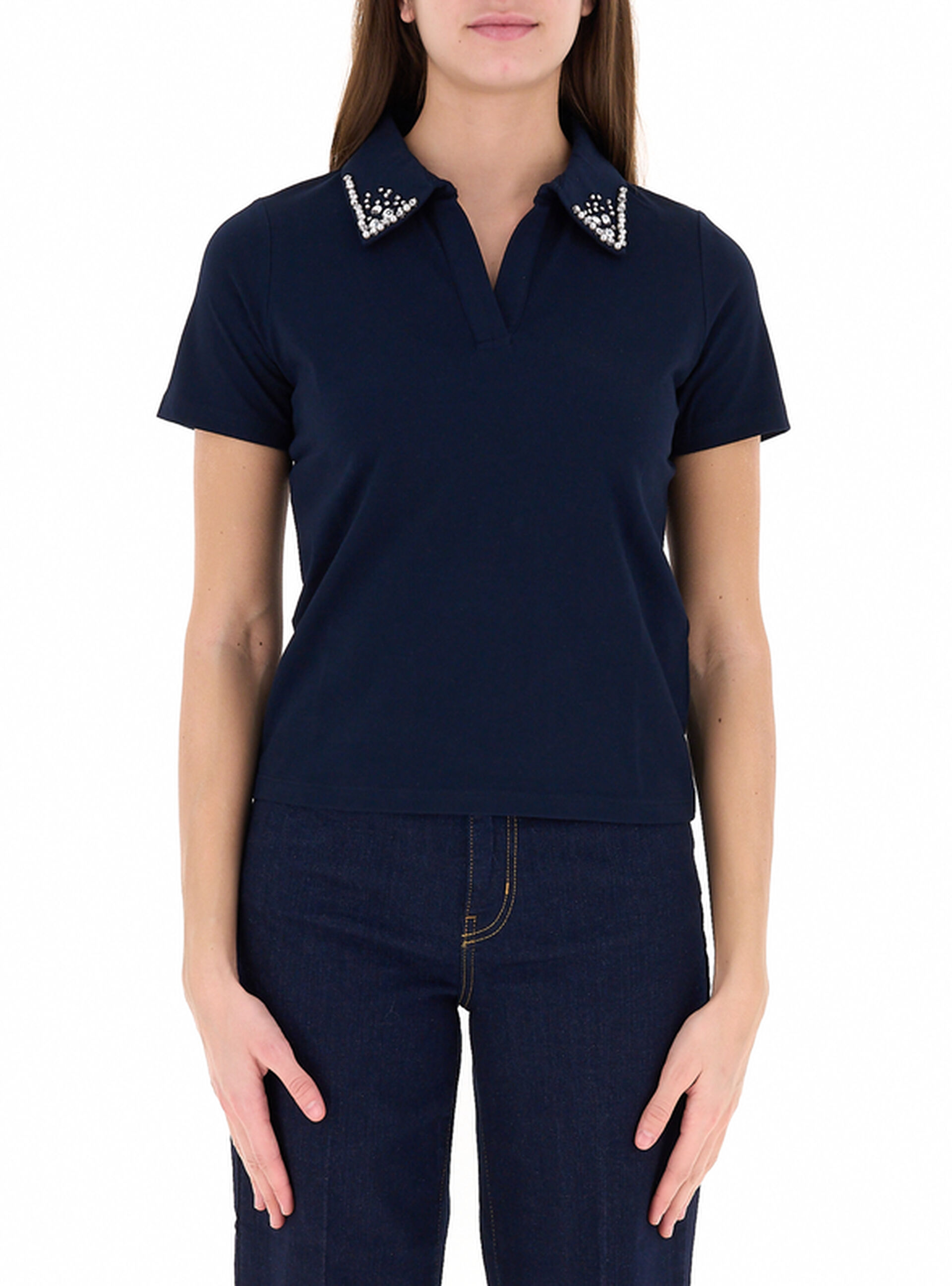Polo maniche corte BLU NAVY M