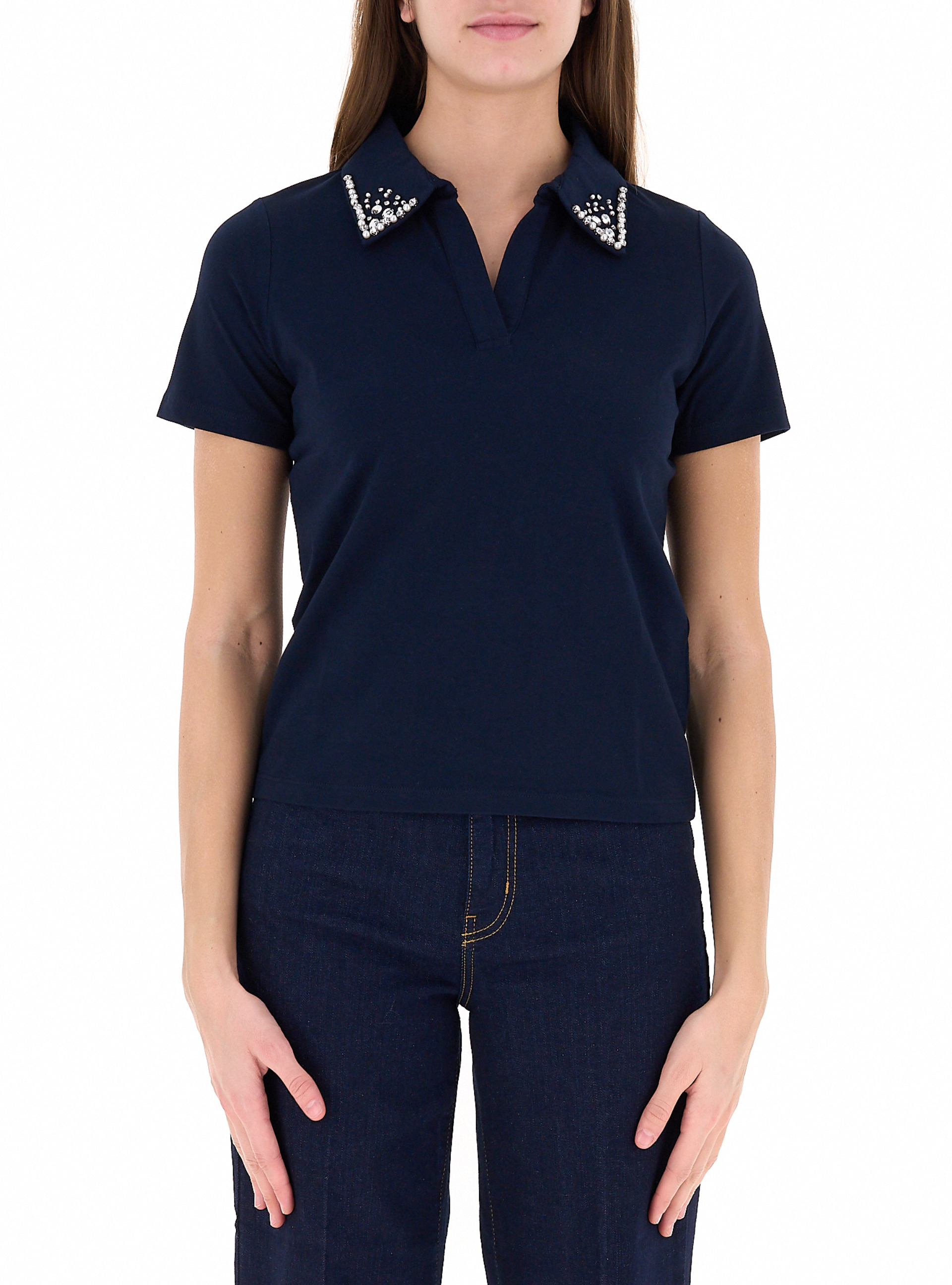 Polo maniche corte BLU NAVY XL