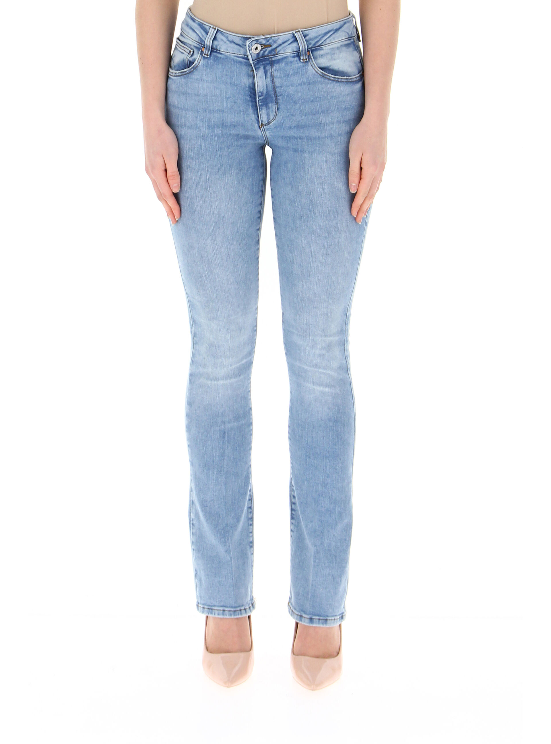 FRACOMINA Jeans flare AZZURRO