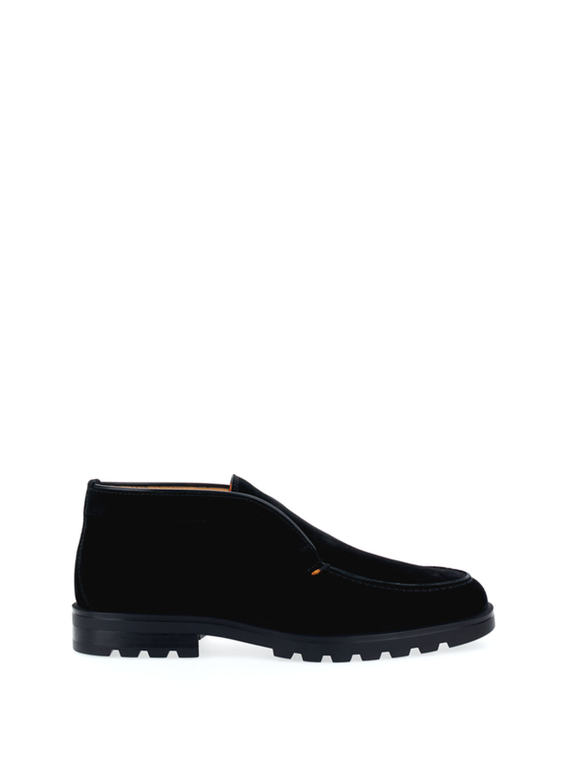 SANTONI Mocassini in pelle NERO