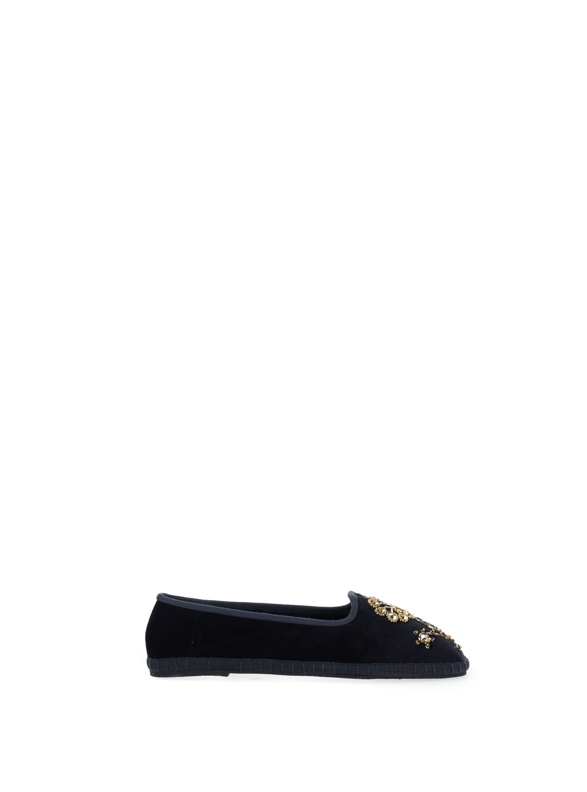 Ballerine con inserti NERO