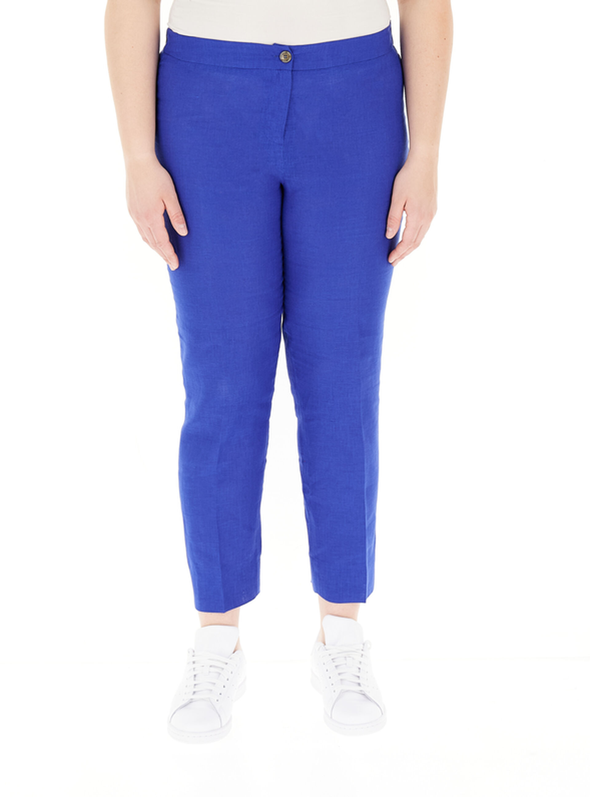 Pantalone in lino BLU