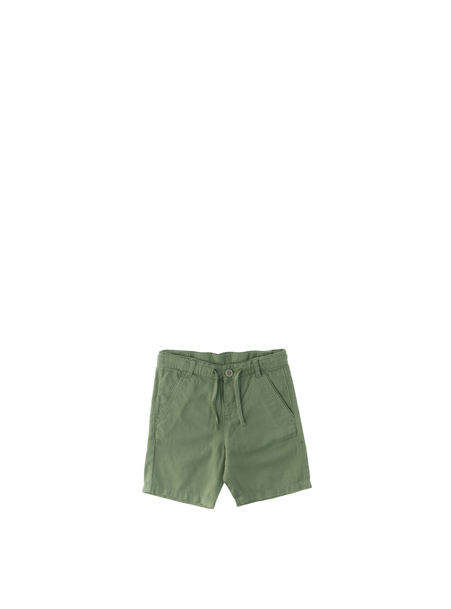 Bermuda misto cotone VERDE MILITARE