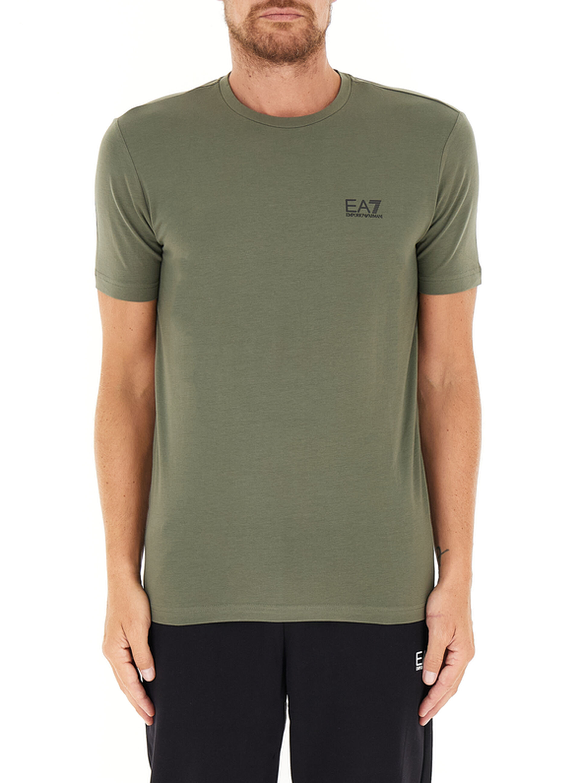 T-shirt girocollo VERDE OLIVA 3XL