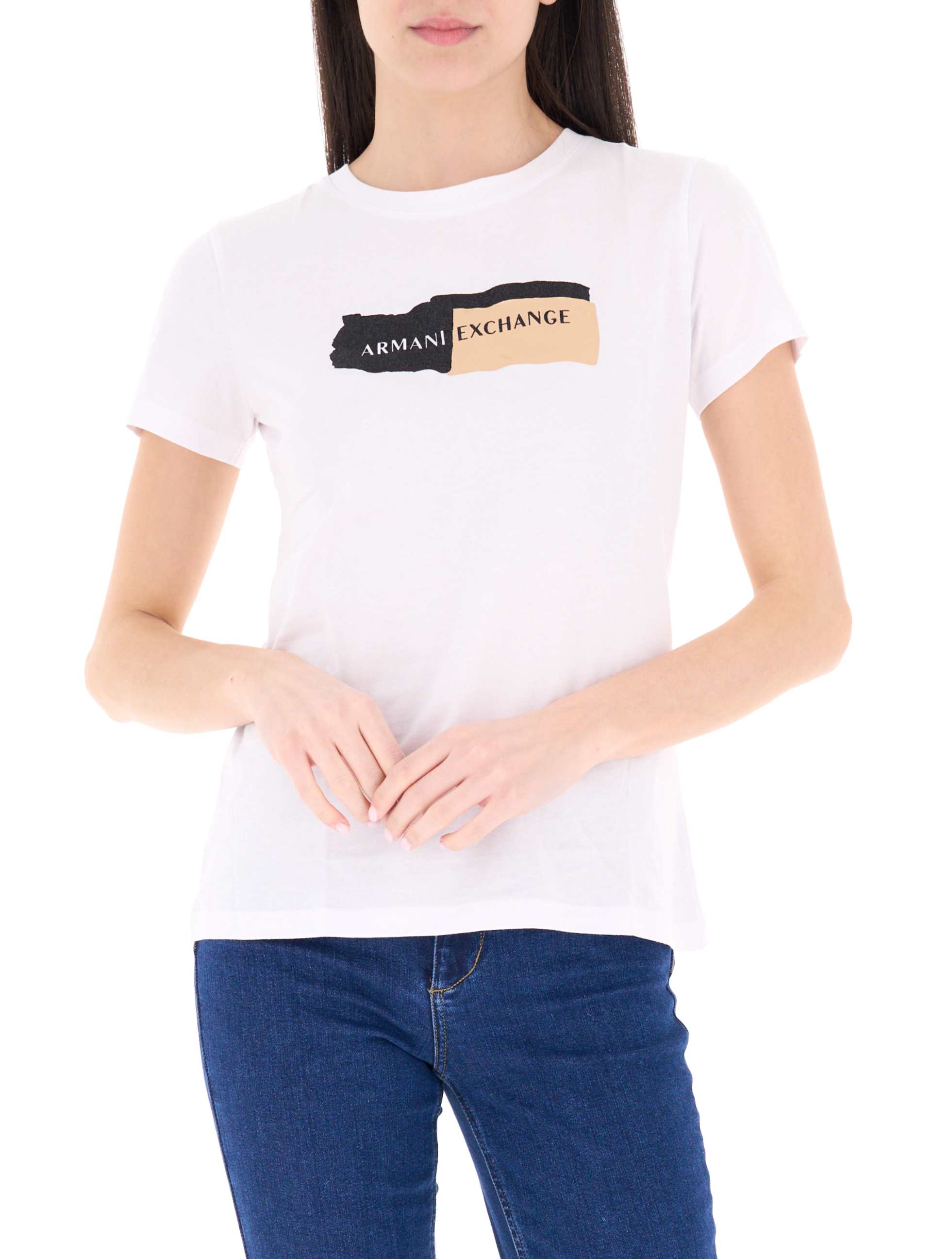 T-shirt girocollo BIANCO
