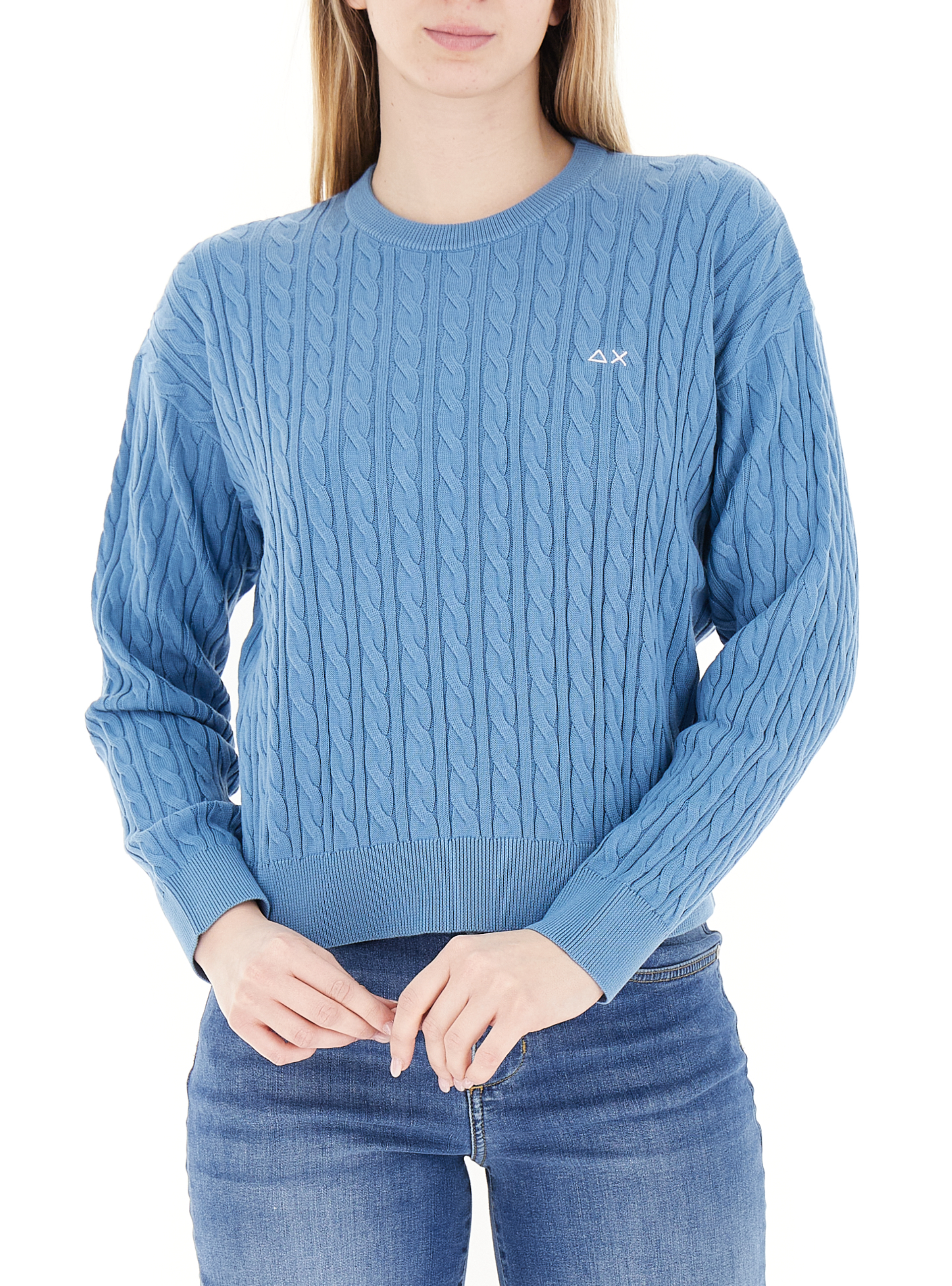 Maglione a trecce CARTA DA ZUCCHERO L
