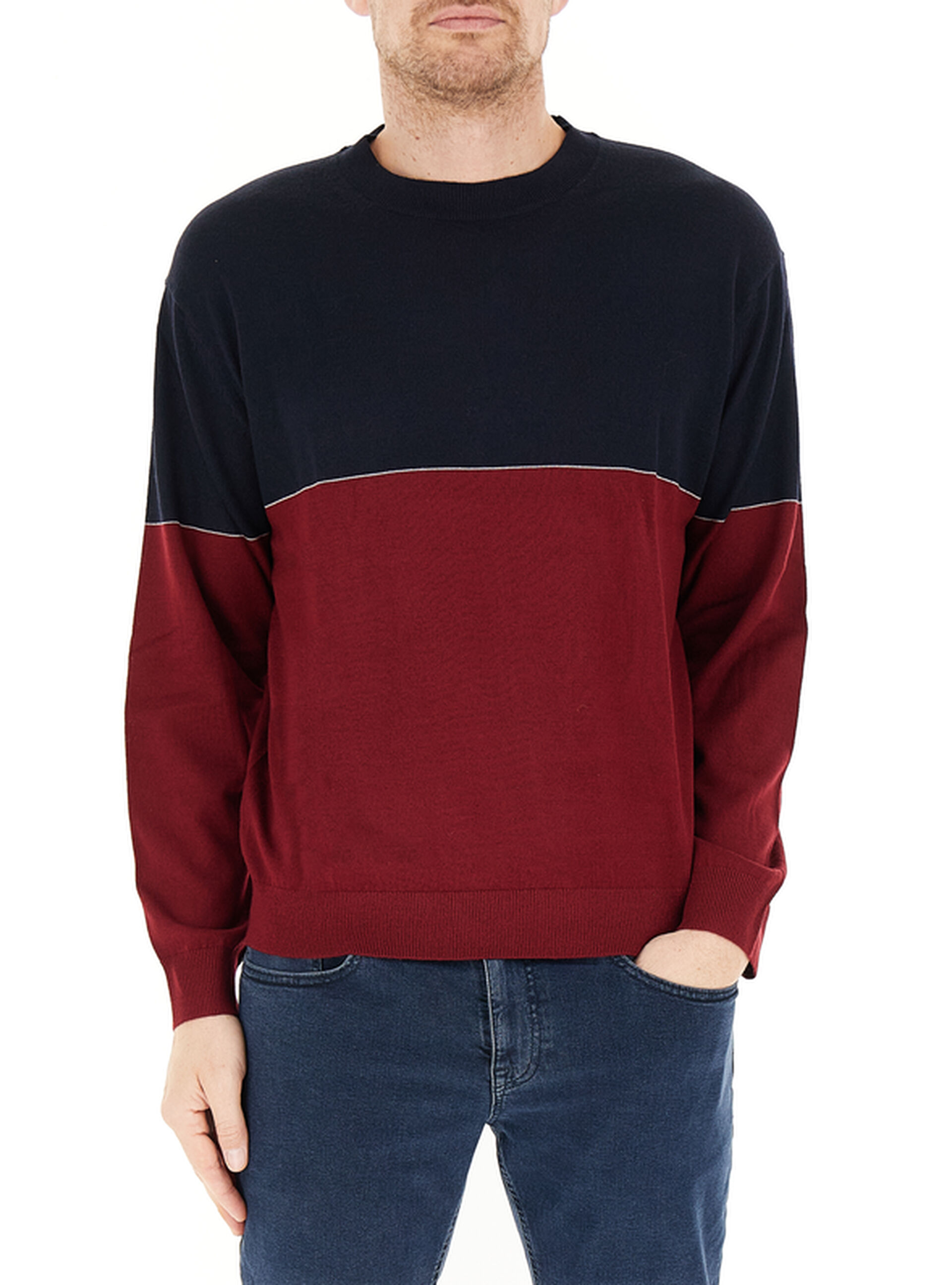 Maglione girocollo ROSSO
