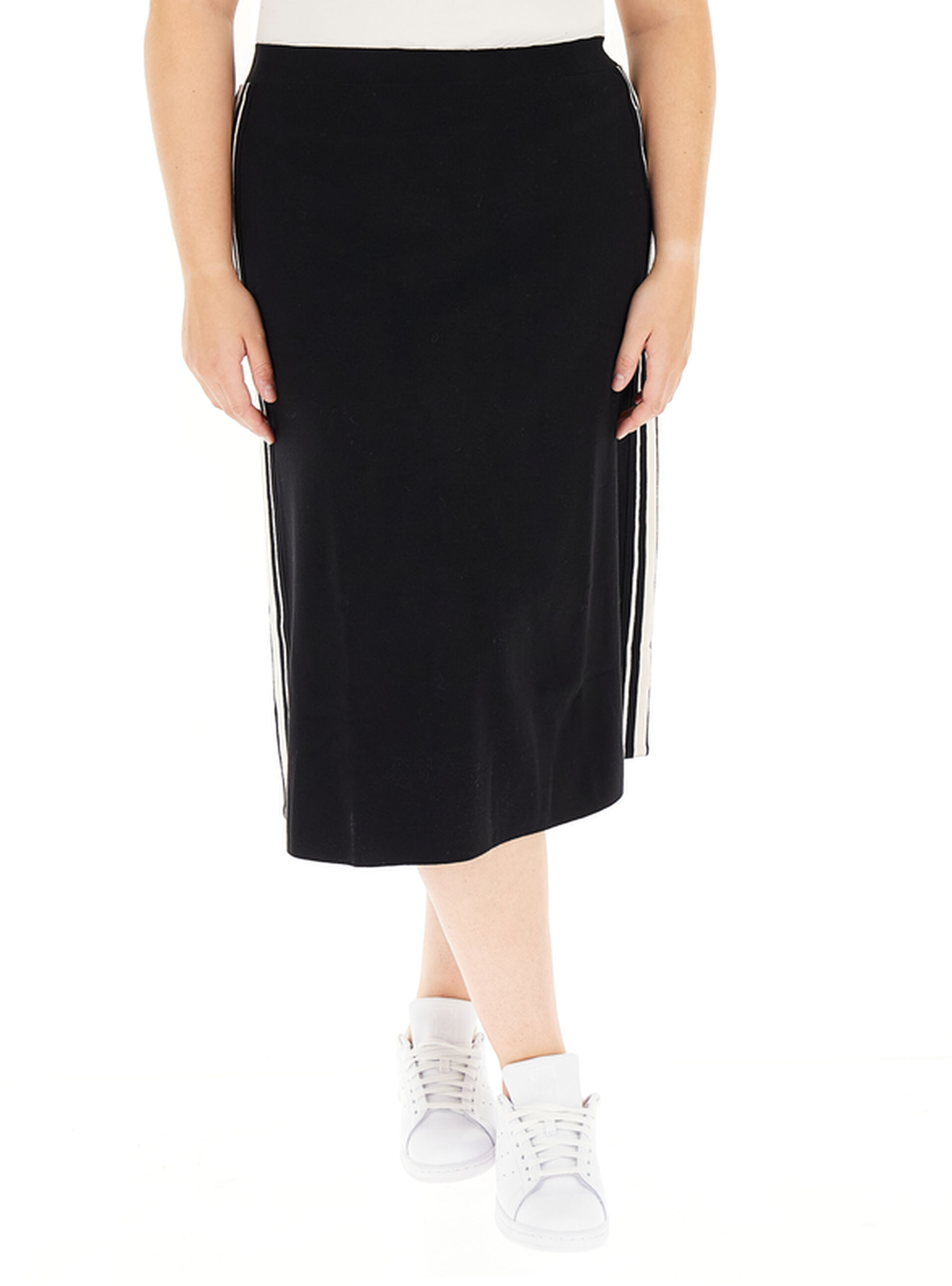 ELENA MIRO' Gonna in maglia NERO M