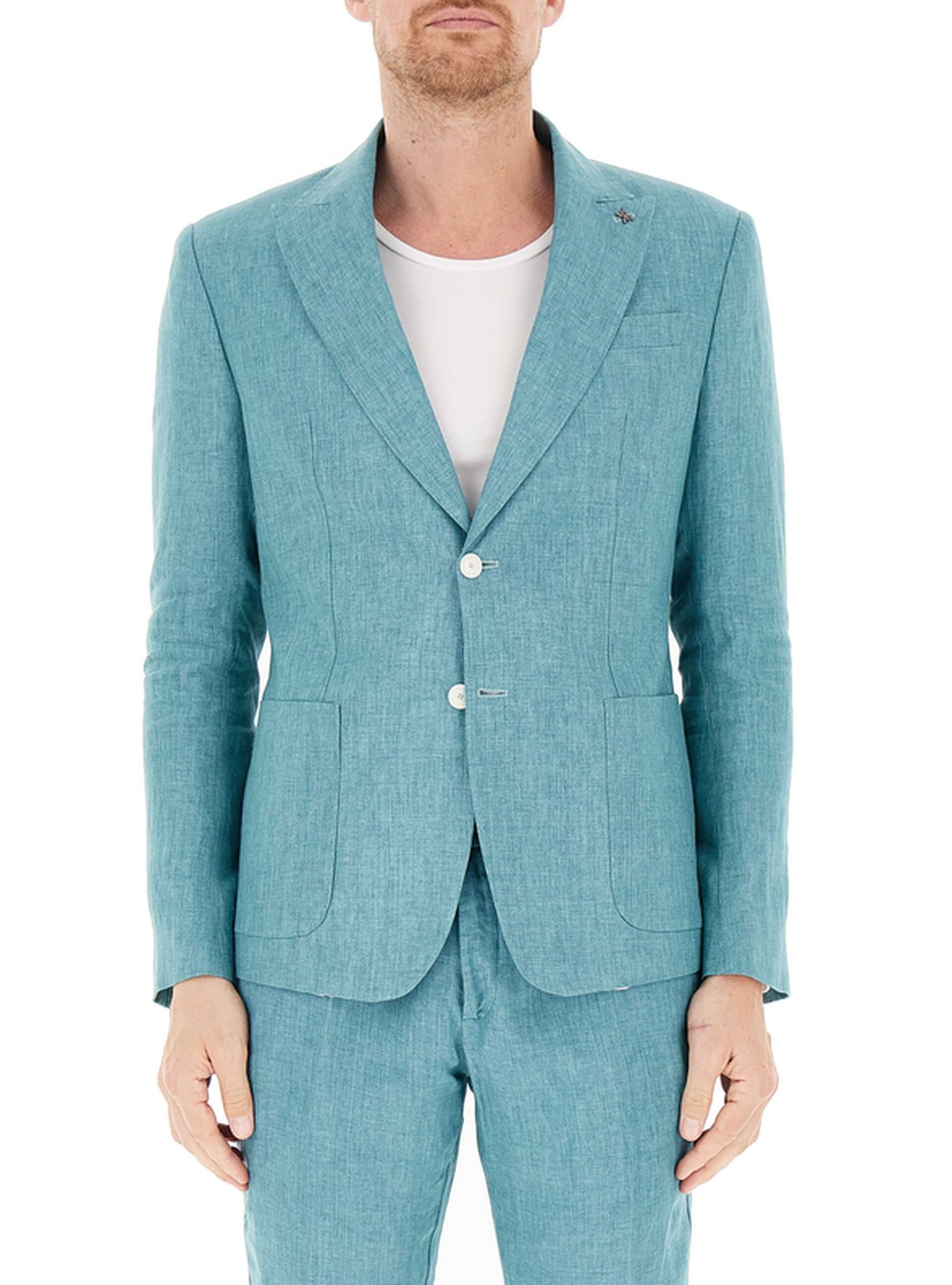 Ungaro Giacca monopetto TURCHESE
