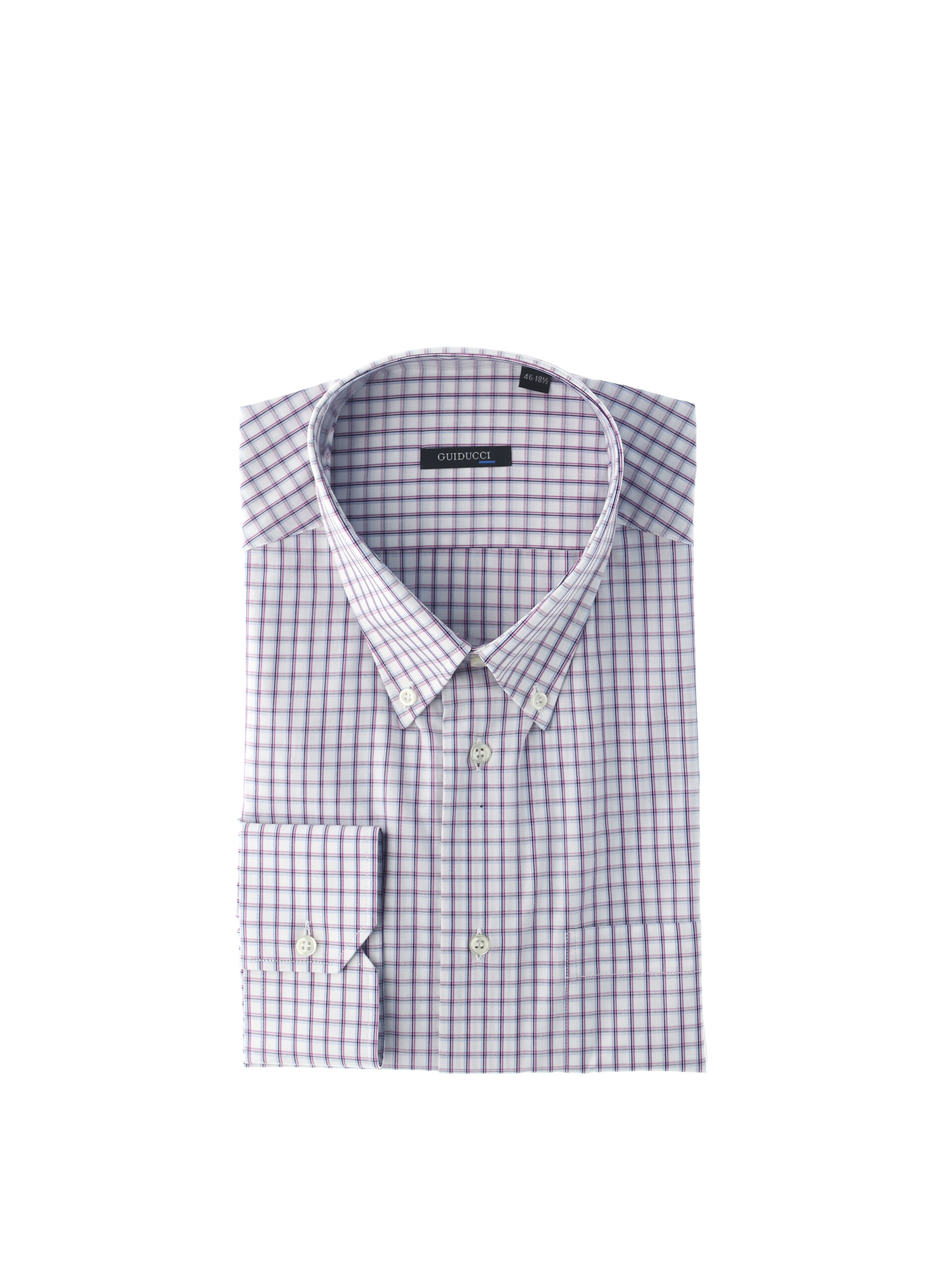GALLIA Camicia a quadri BIANCO