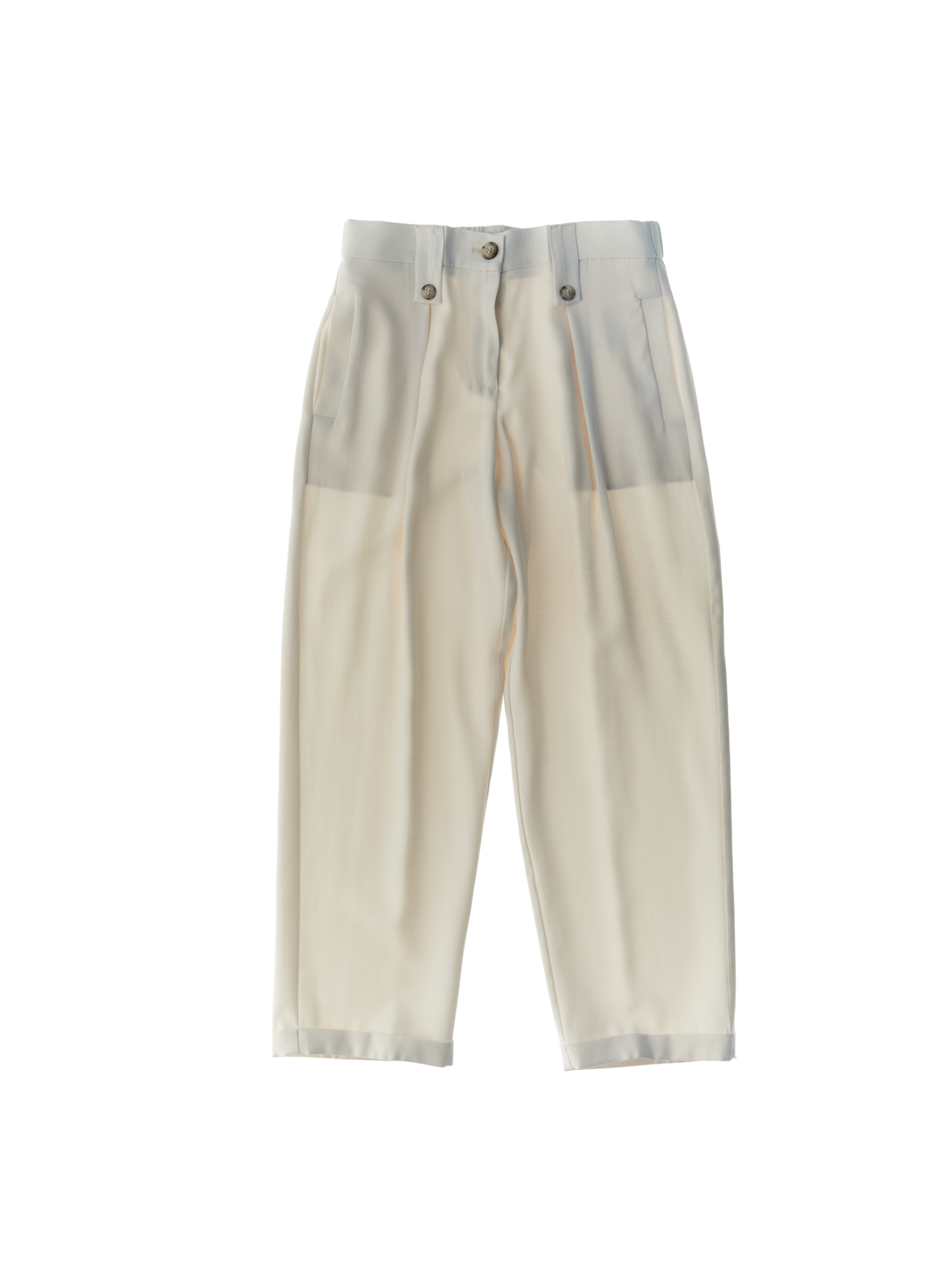 Pantalone Misto Viscosa AVORIO