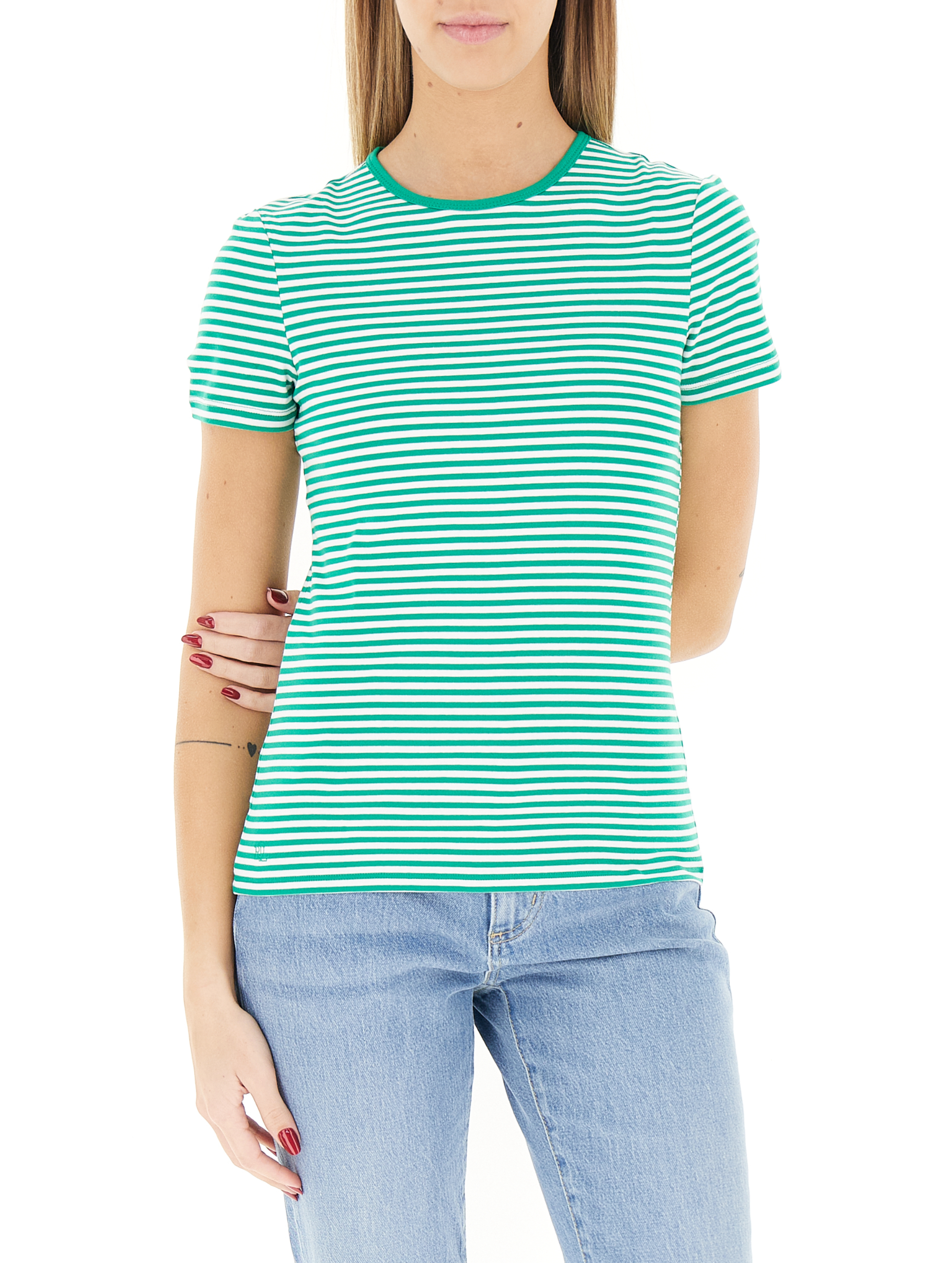 T-shirt girocollo LAUREN VERDE M