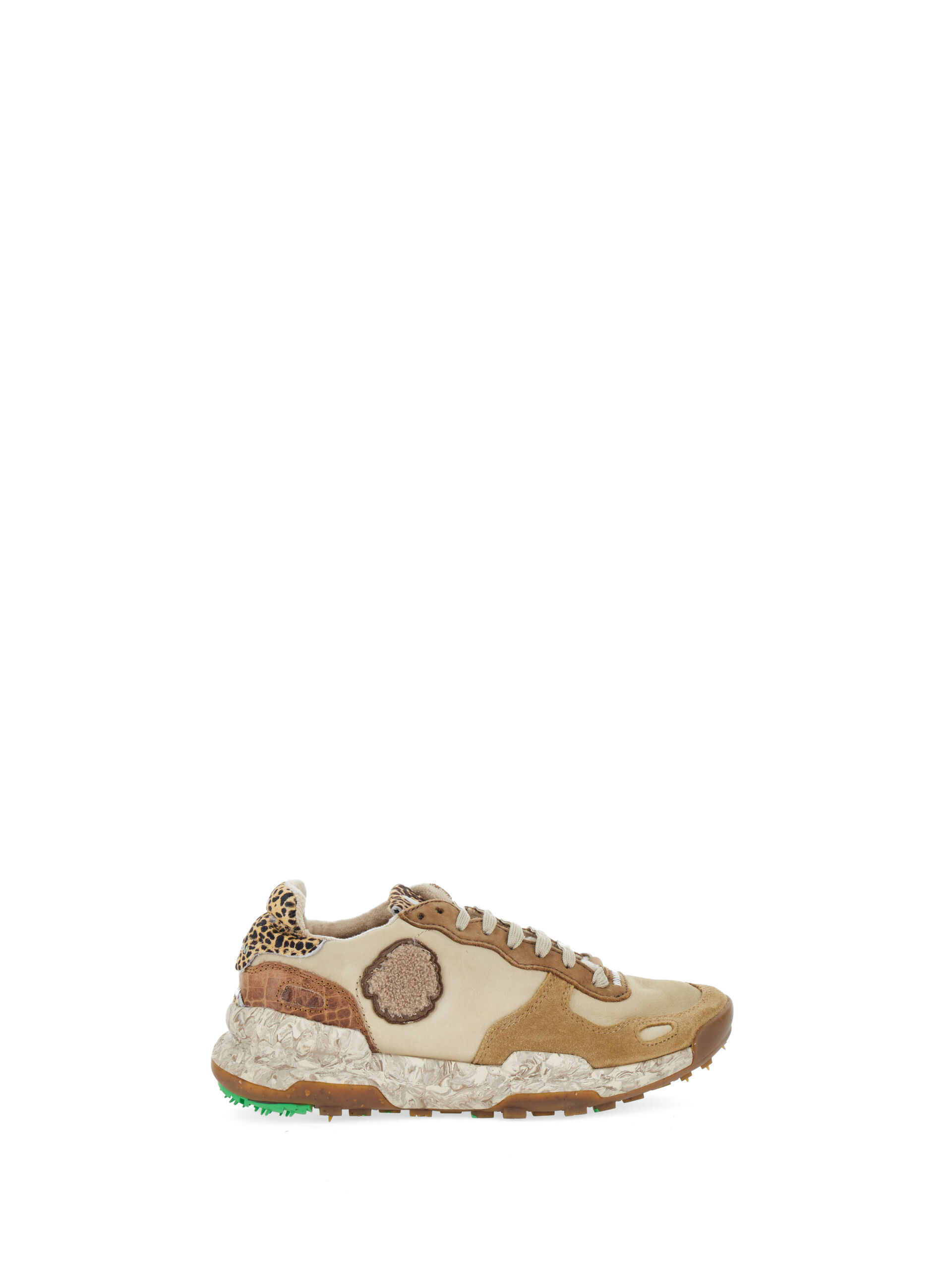 Sneakers in pelle CAMMELLO