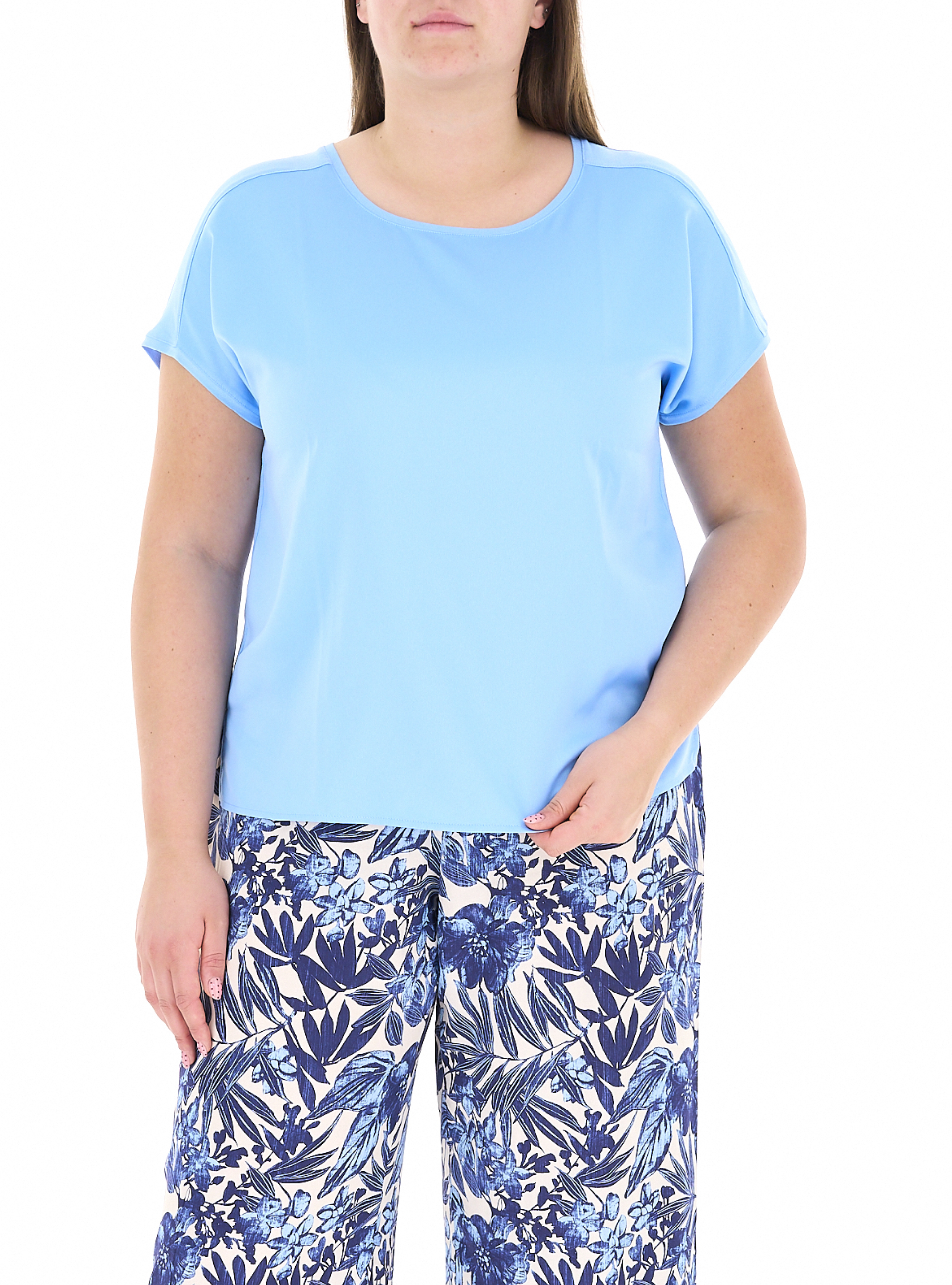 Blusa in satin LUISA VIOLA