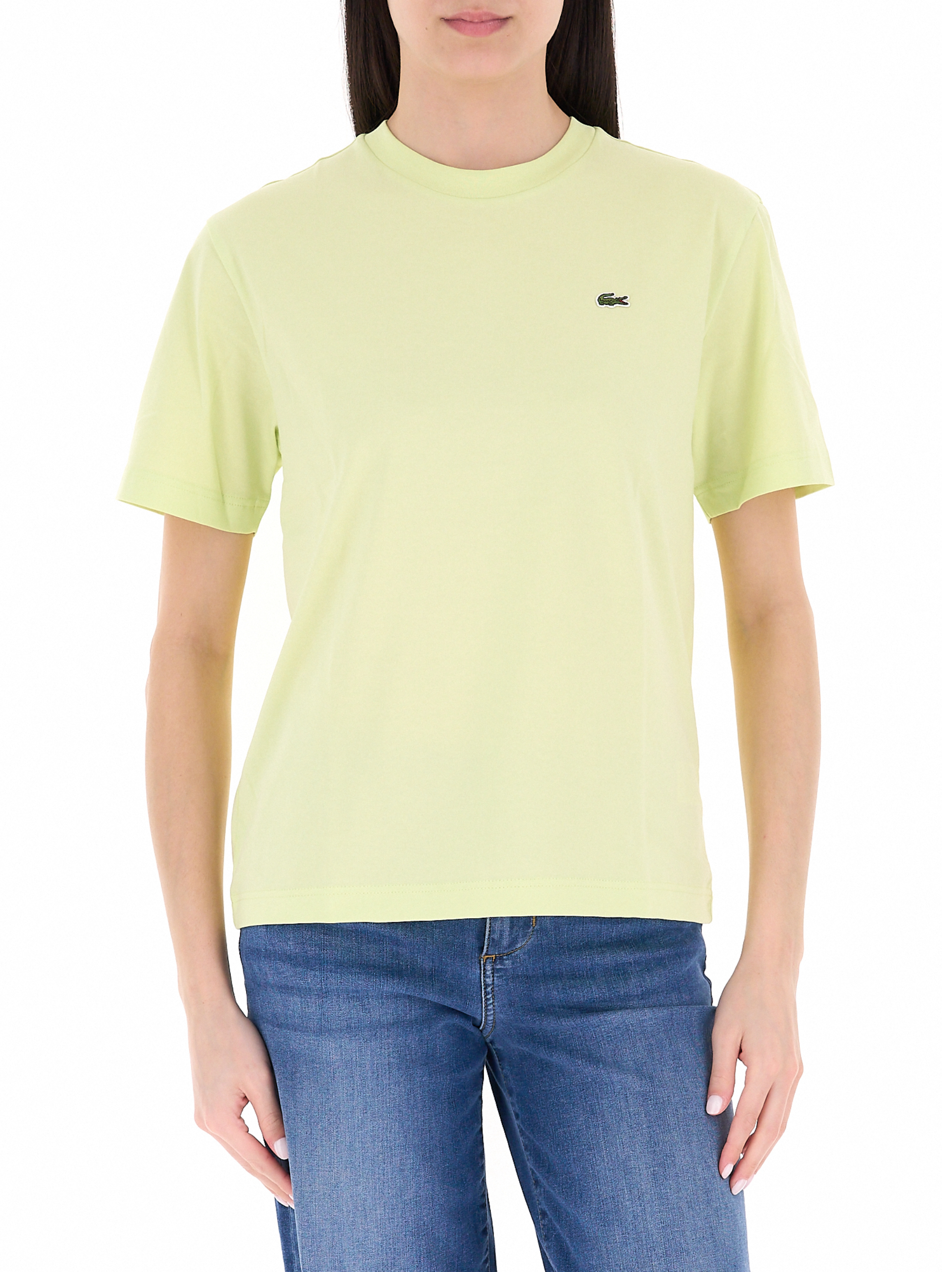 T-shirt in cotone VERDE LIME