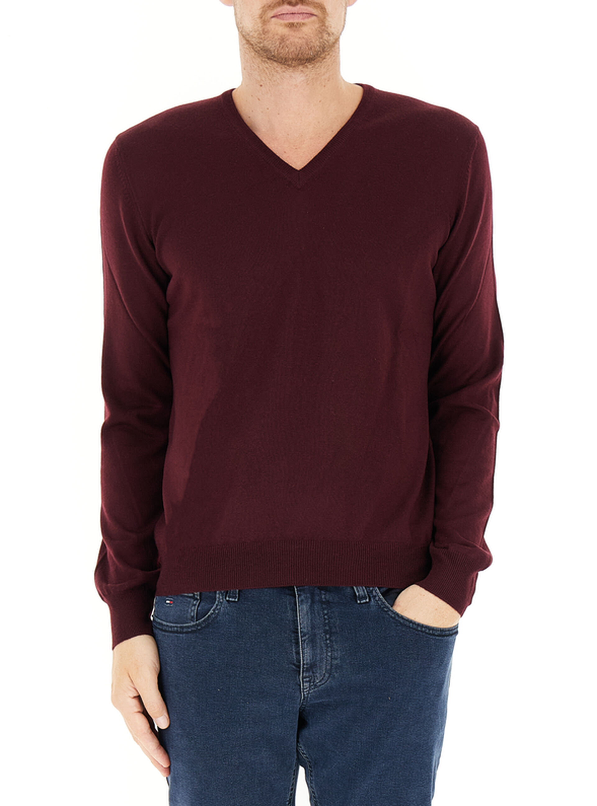 Maglia in lana BORDEAUX 54