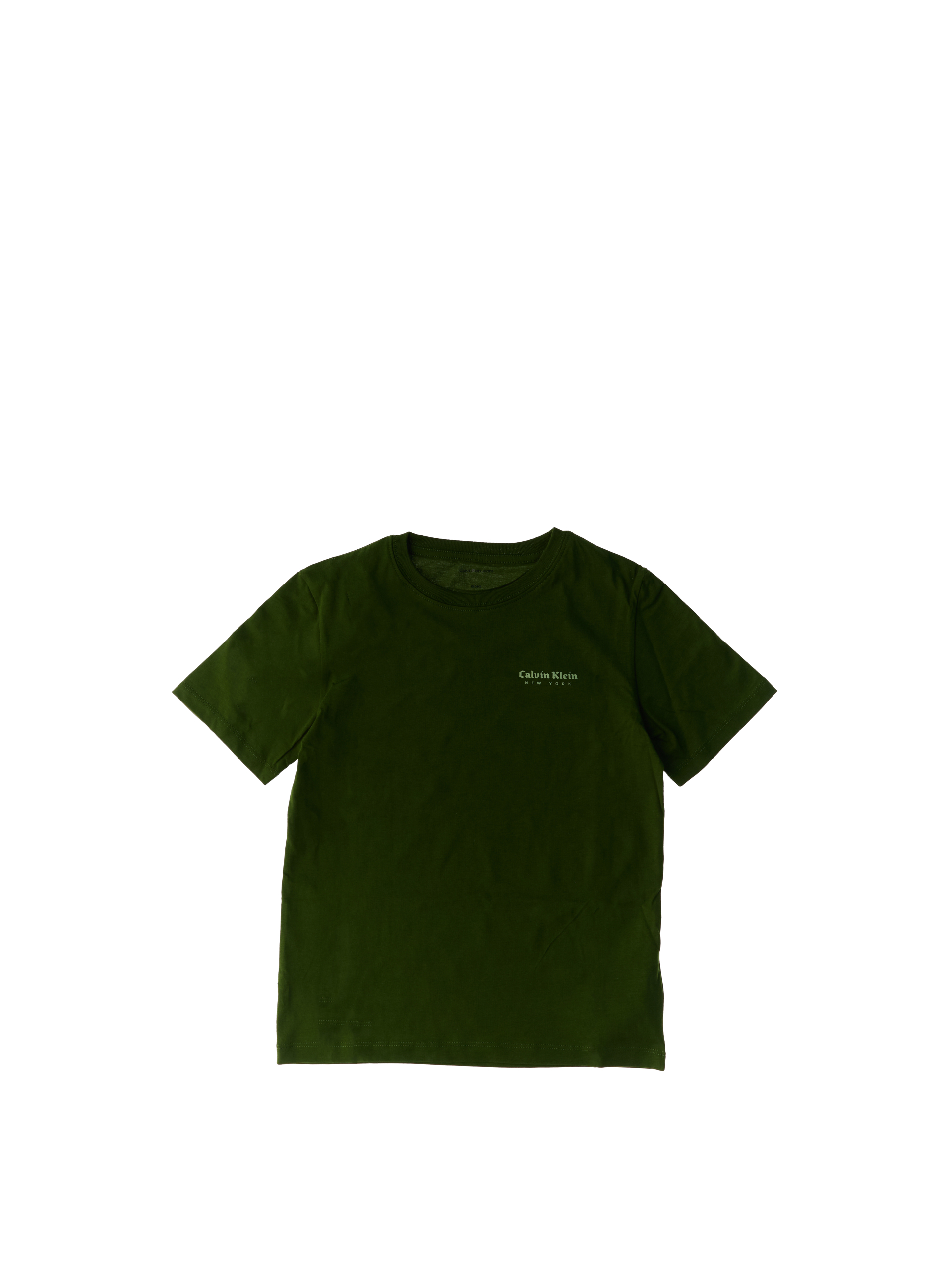 T-shirt girocollo VERDE OLIVA