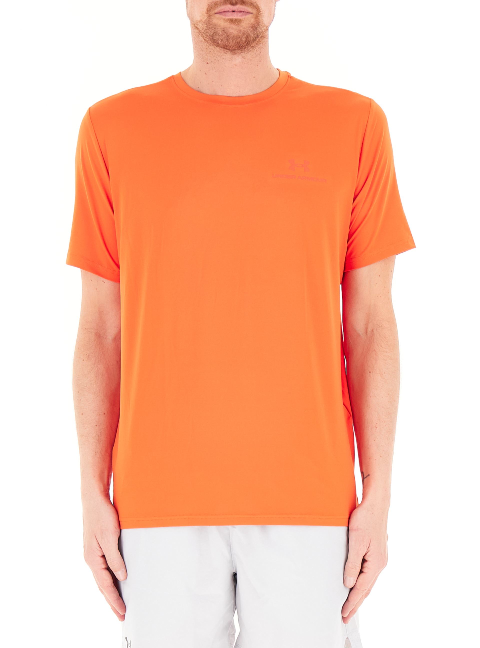 T-shirt tessuto tecnico ARANCIO INTENSO