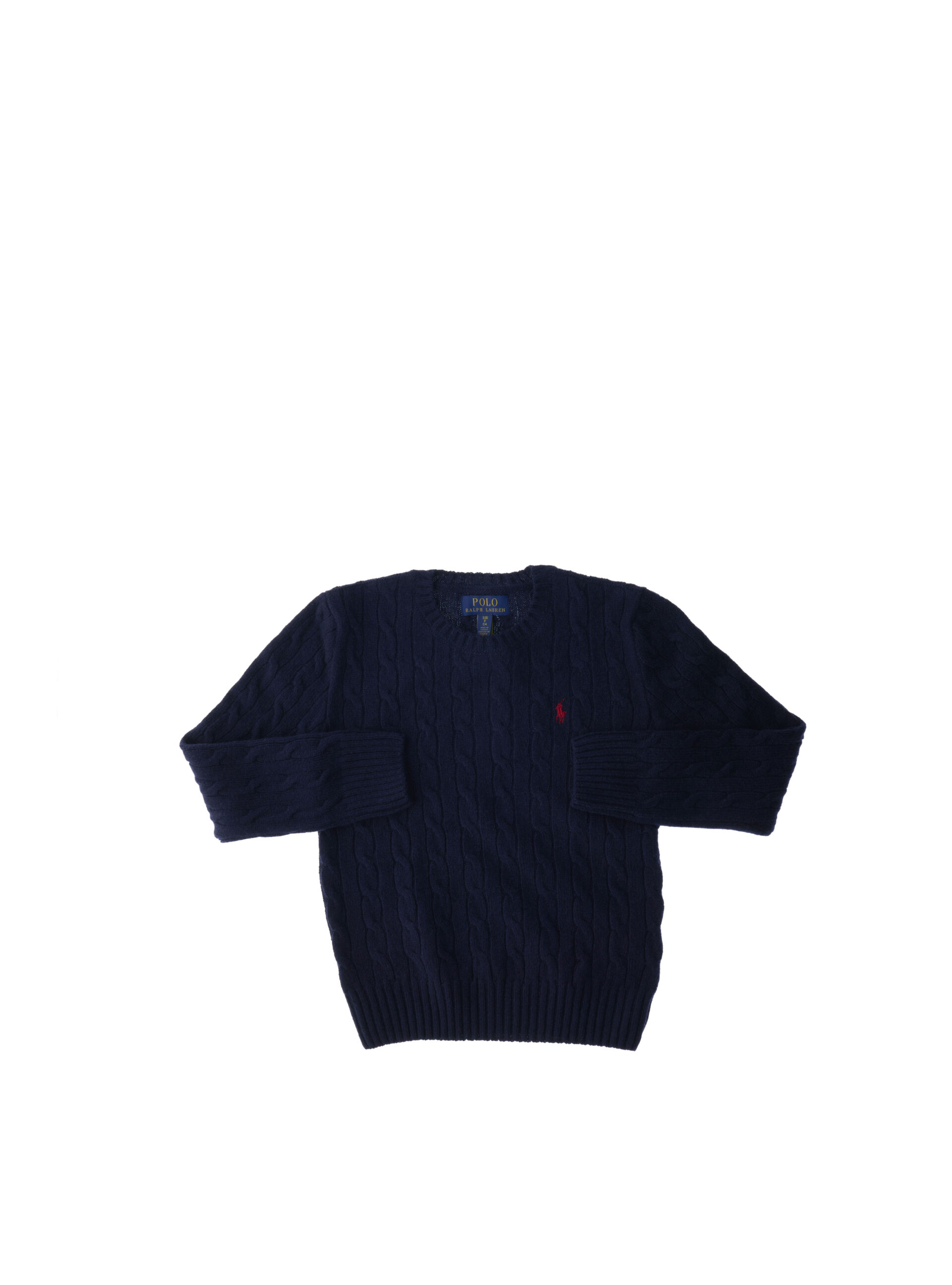 Maglione a trecce POLO BOYS BLU NAVY M