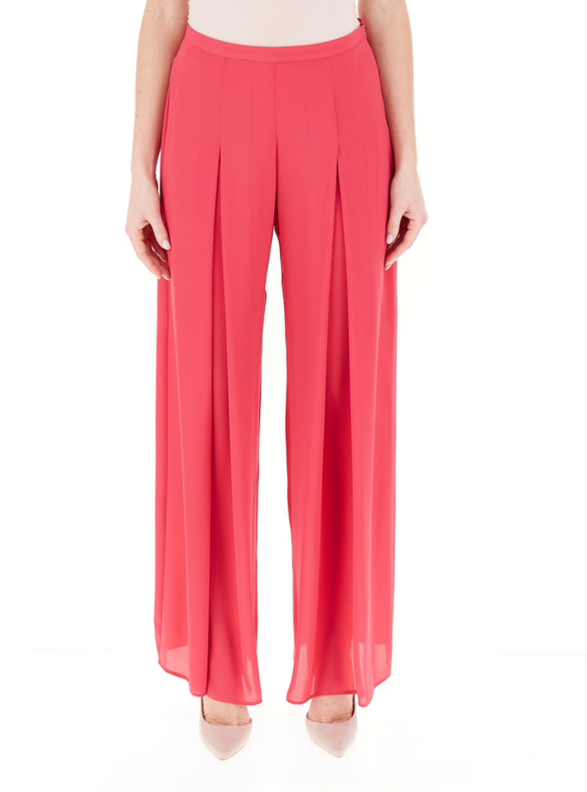 Pantalone a palazzo FUCSIA 46