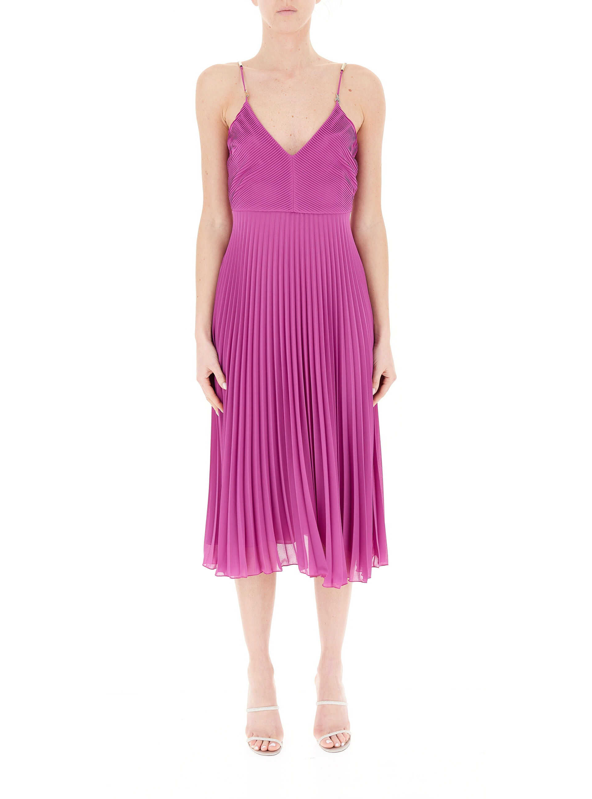 Abito con spalline FUCSIA 44