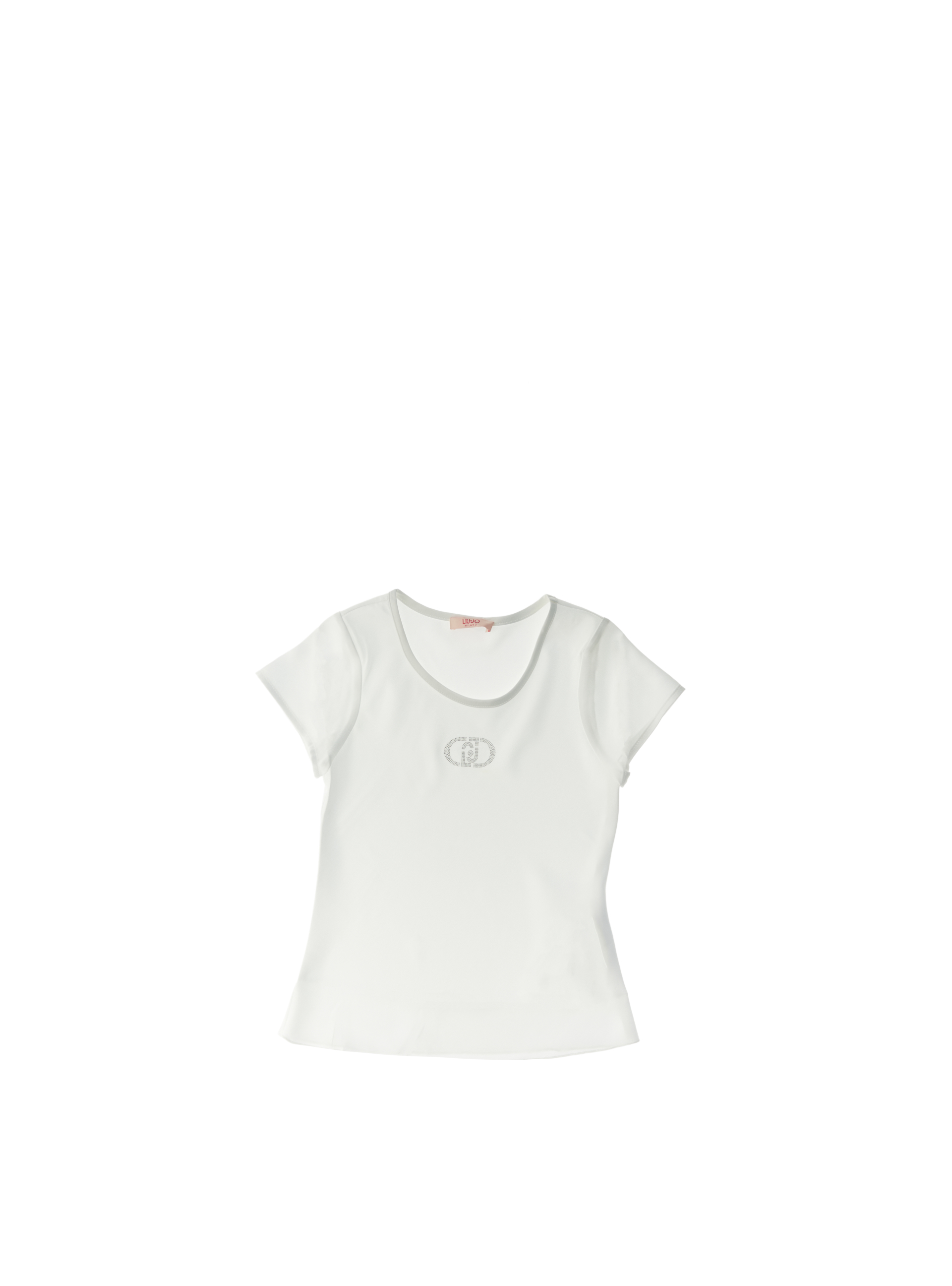 T-shirt girocollo JUNIOR BIANCO