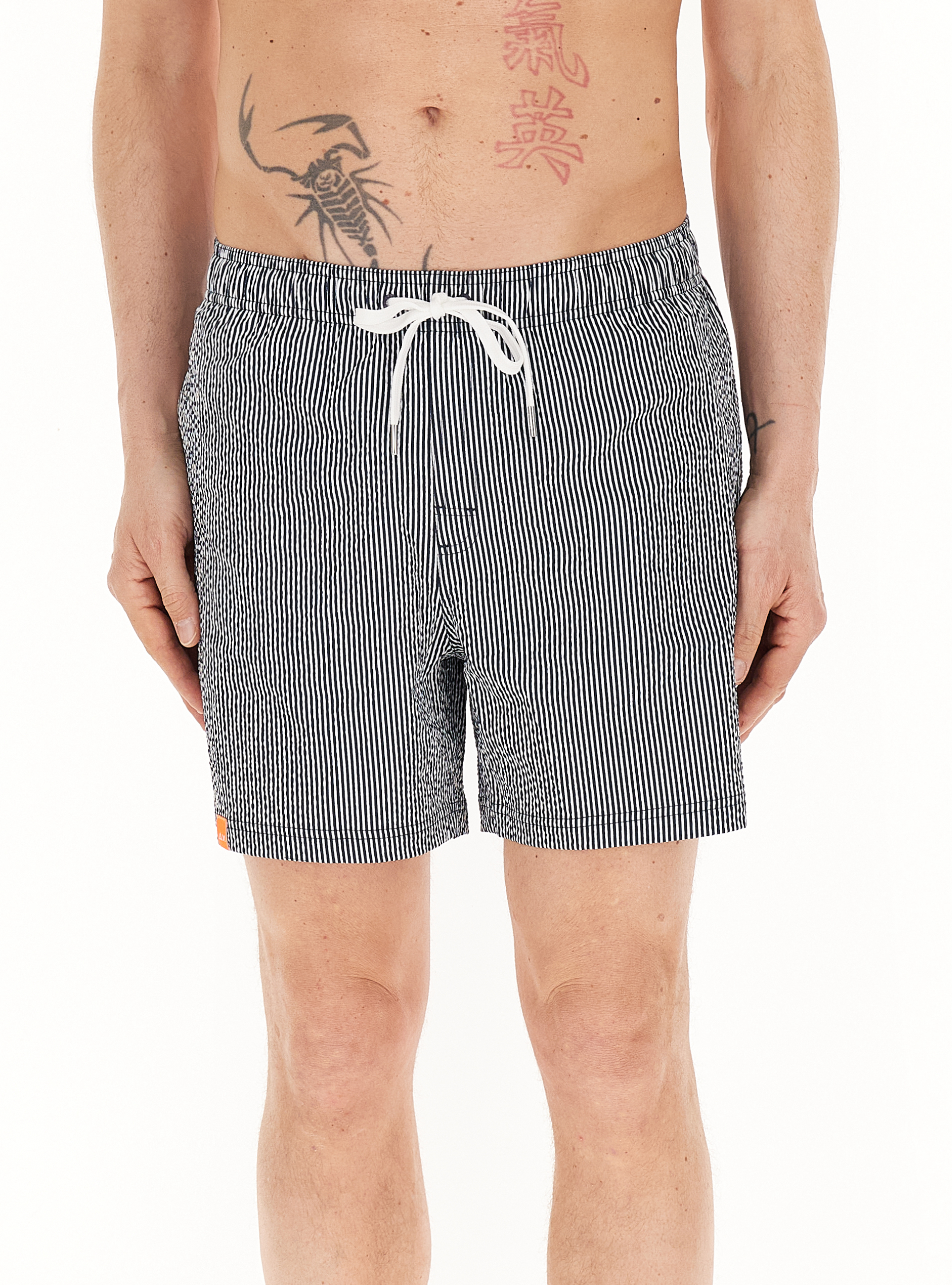 SUN68 Shorts da bagno NERO