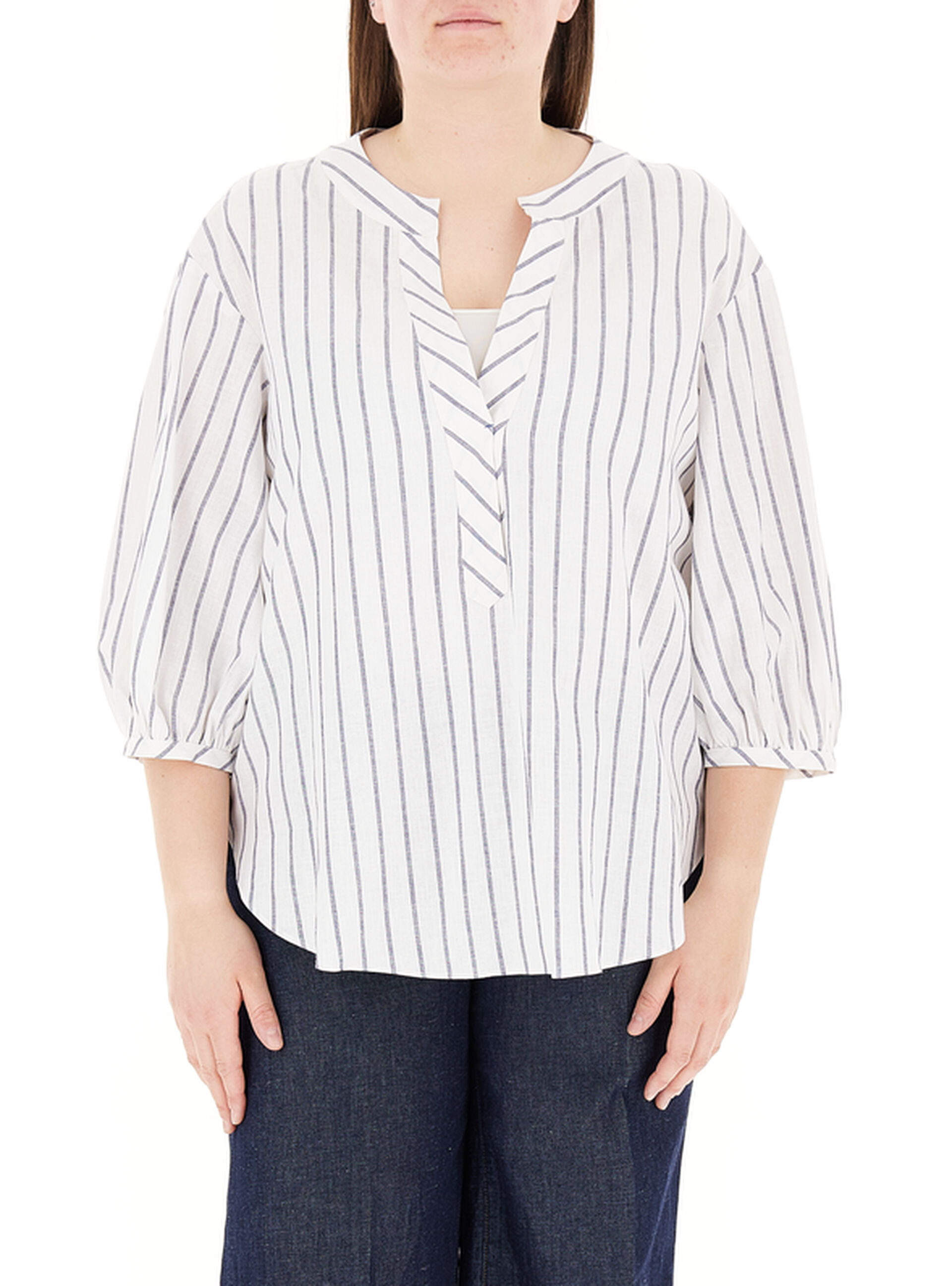 Blusa misto lino PANNA 23