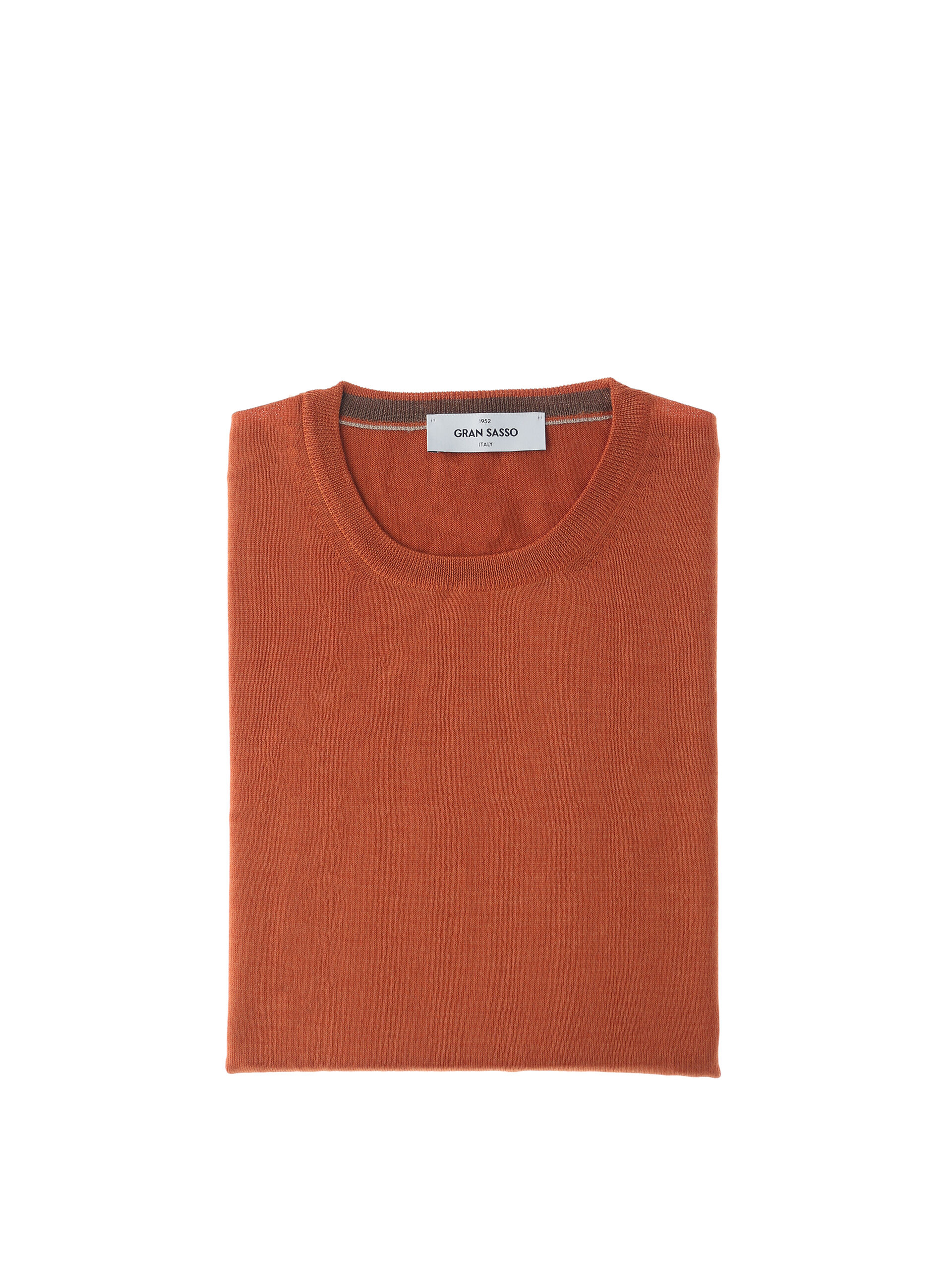 Maglia lana seta ARANCIONE 56