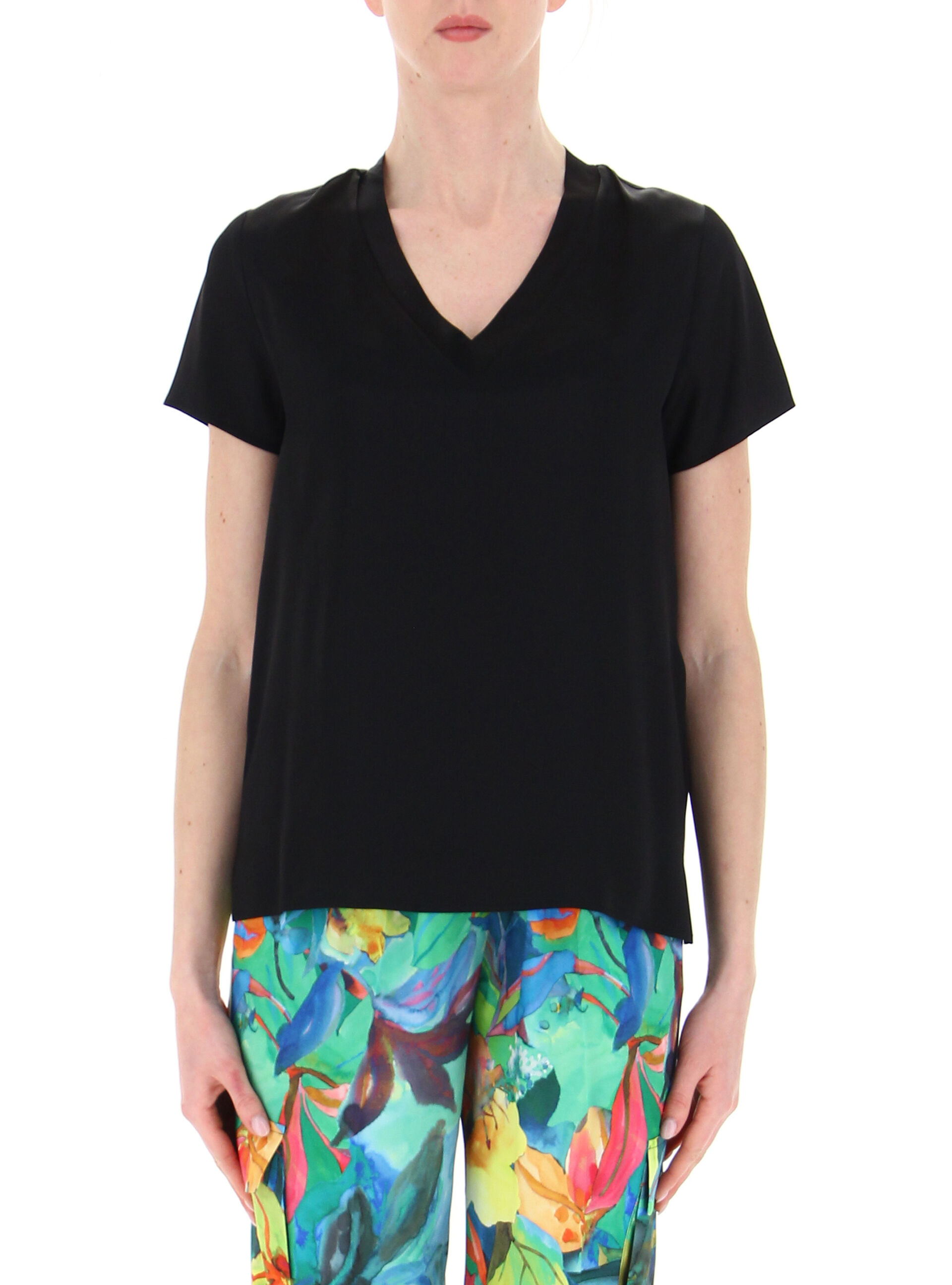 LIU JO Blusa in raso NERO