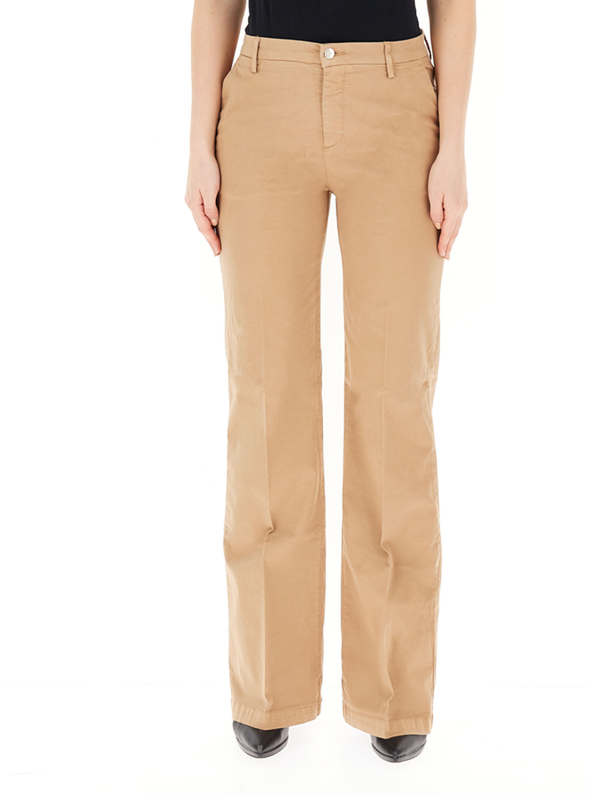 Pantalone straight leg LIU JEANS CAMMELLO