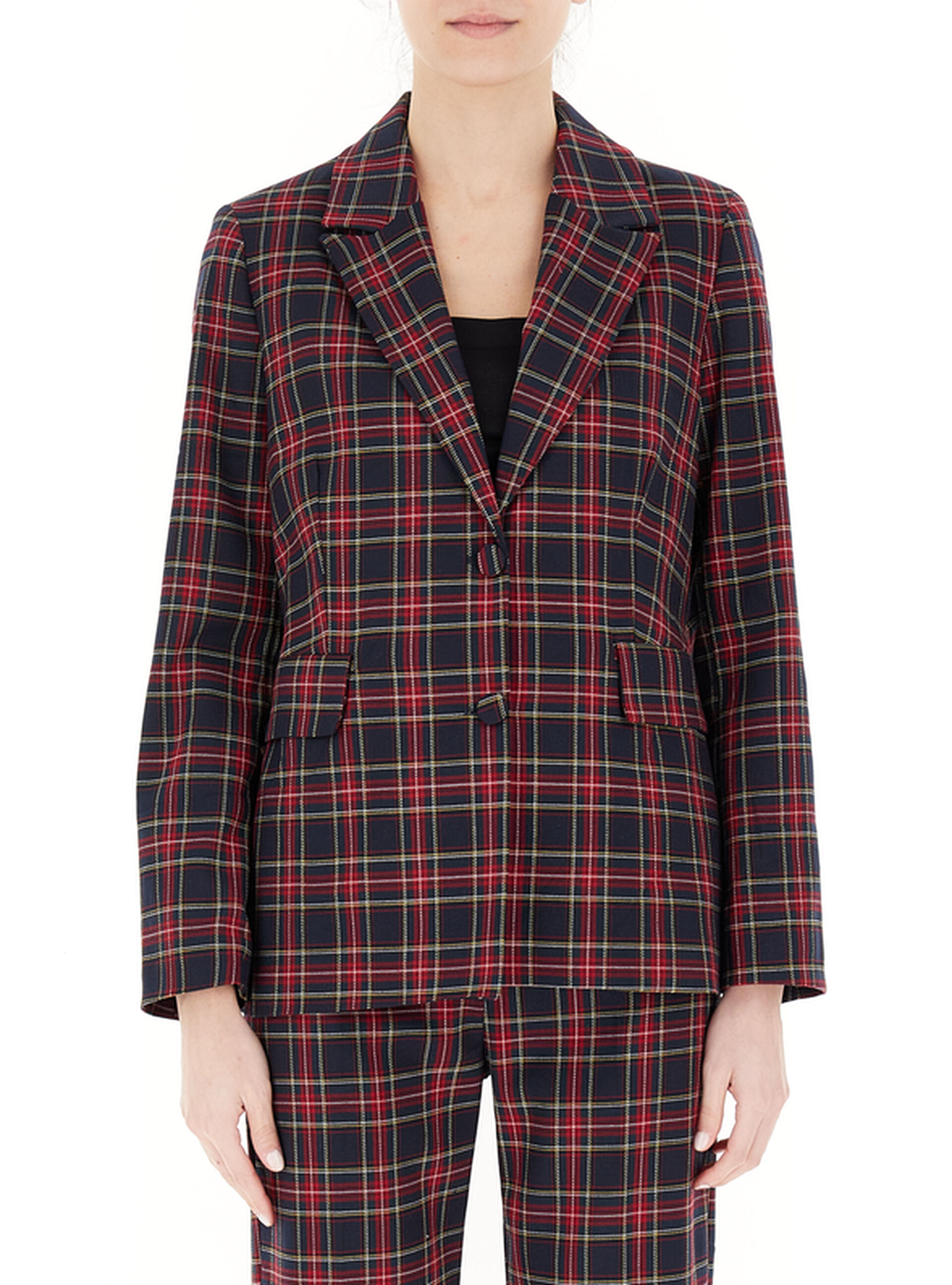 Blazer monopetto ROSSO XL