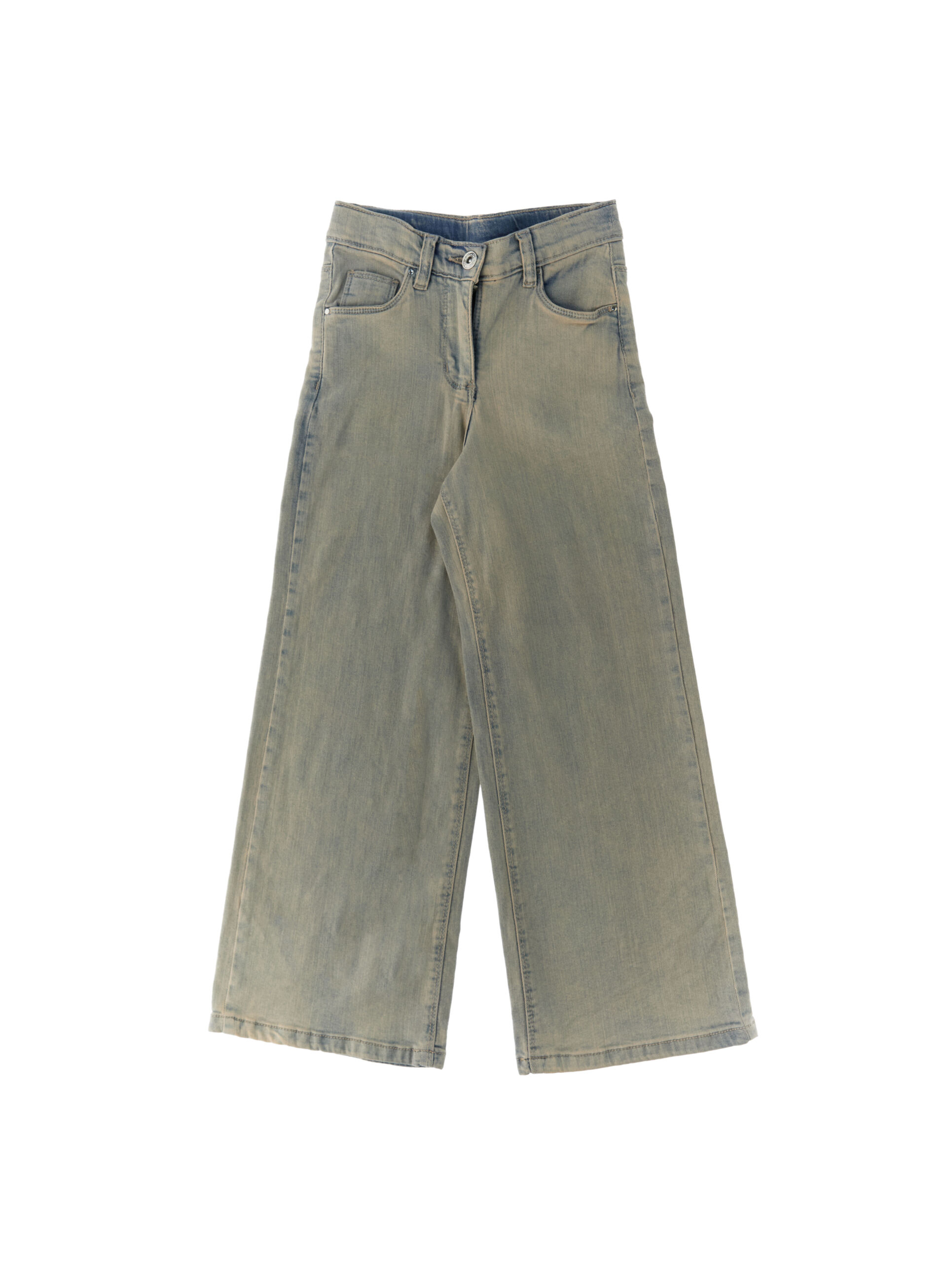 IDO Jeans wide leg BLU CHIARO
