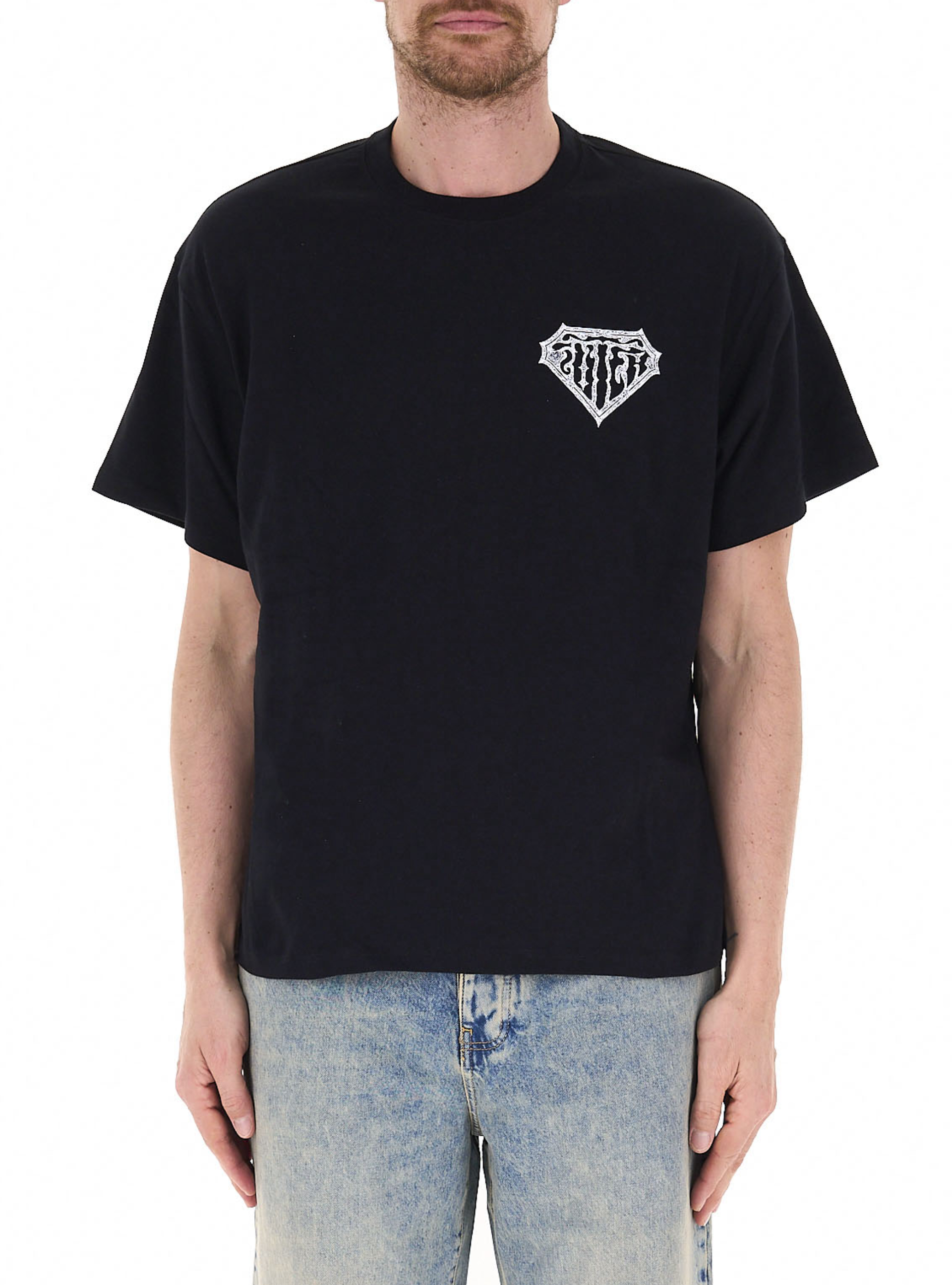 IUTER T-shirt girocollo NERO