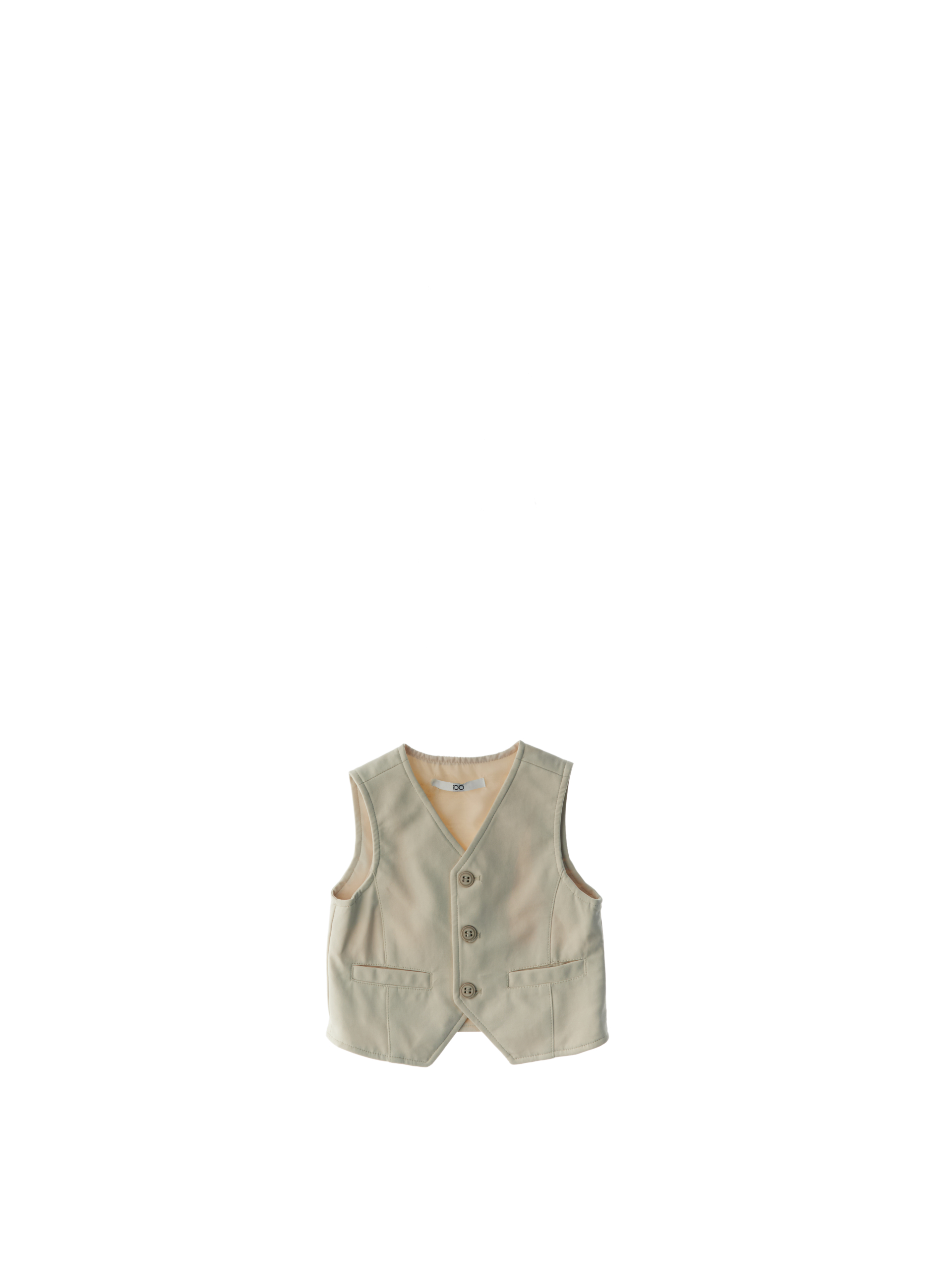 IDO Gilet monopetto BURRO 3A