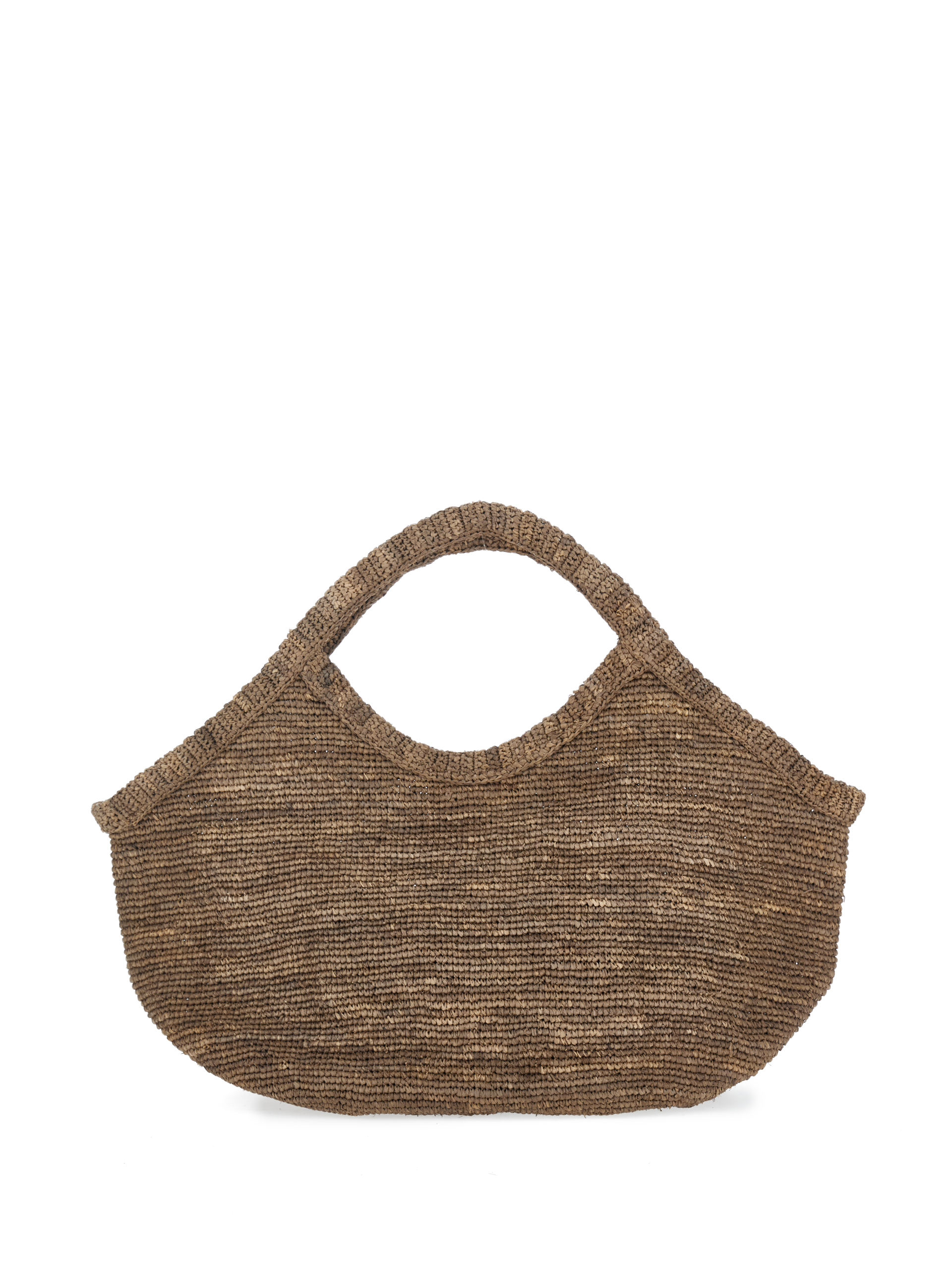 IBELIV Borsa in rafia NOCCIOLA