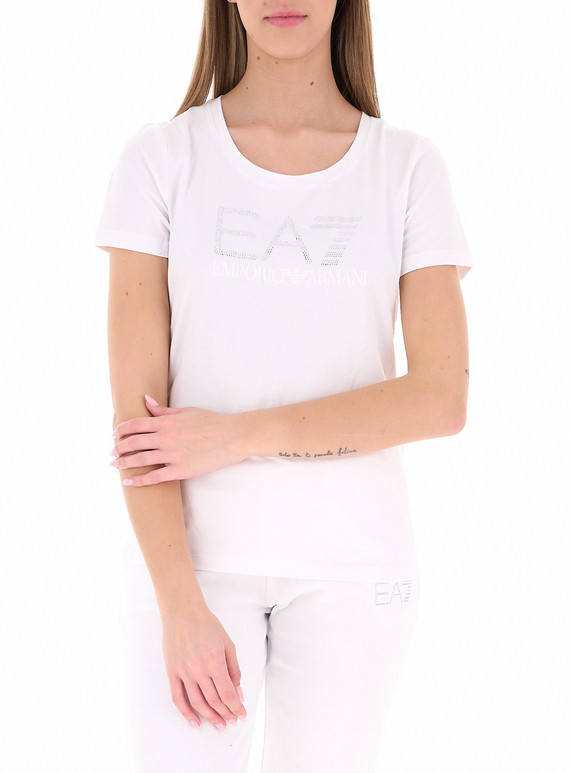 T-shirt in cotone PANNA