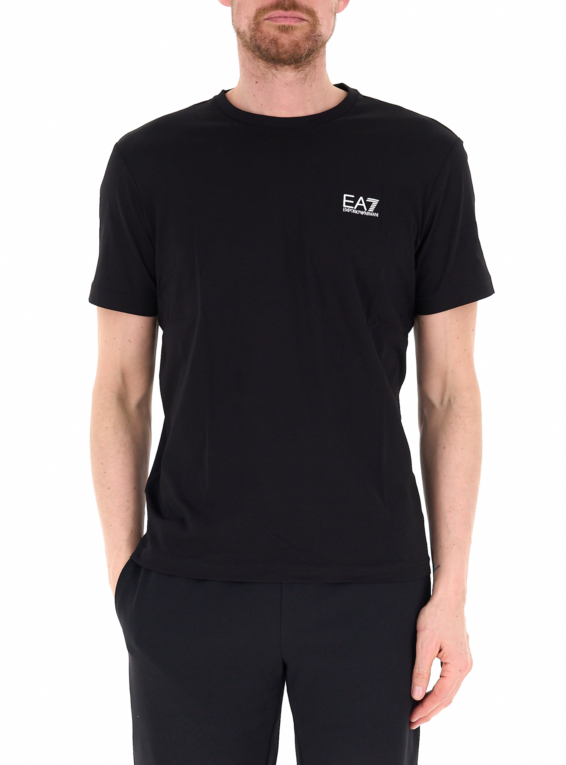 T-shirt in cotone NERO