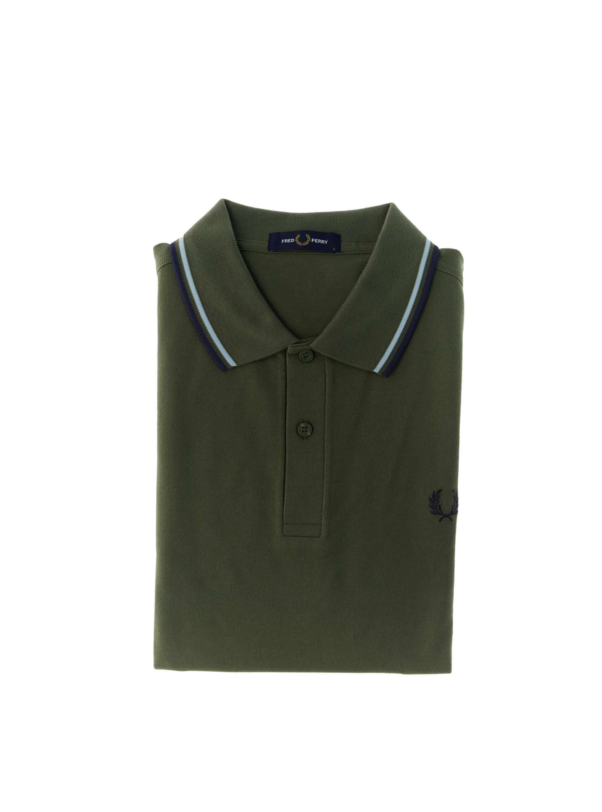 Polo maniche corte VERDE OLIVA