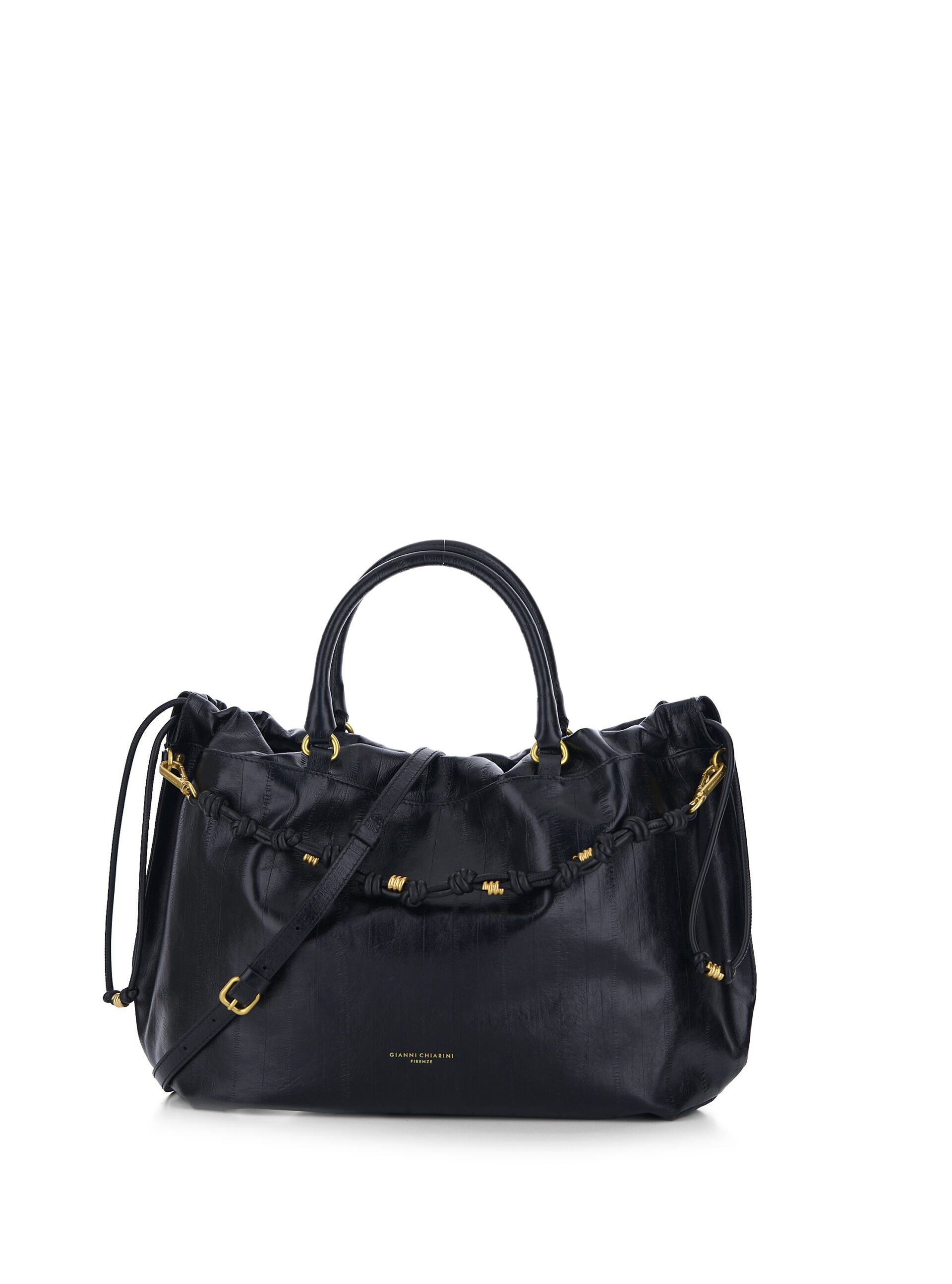 Borsa in pelle NERO U