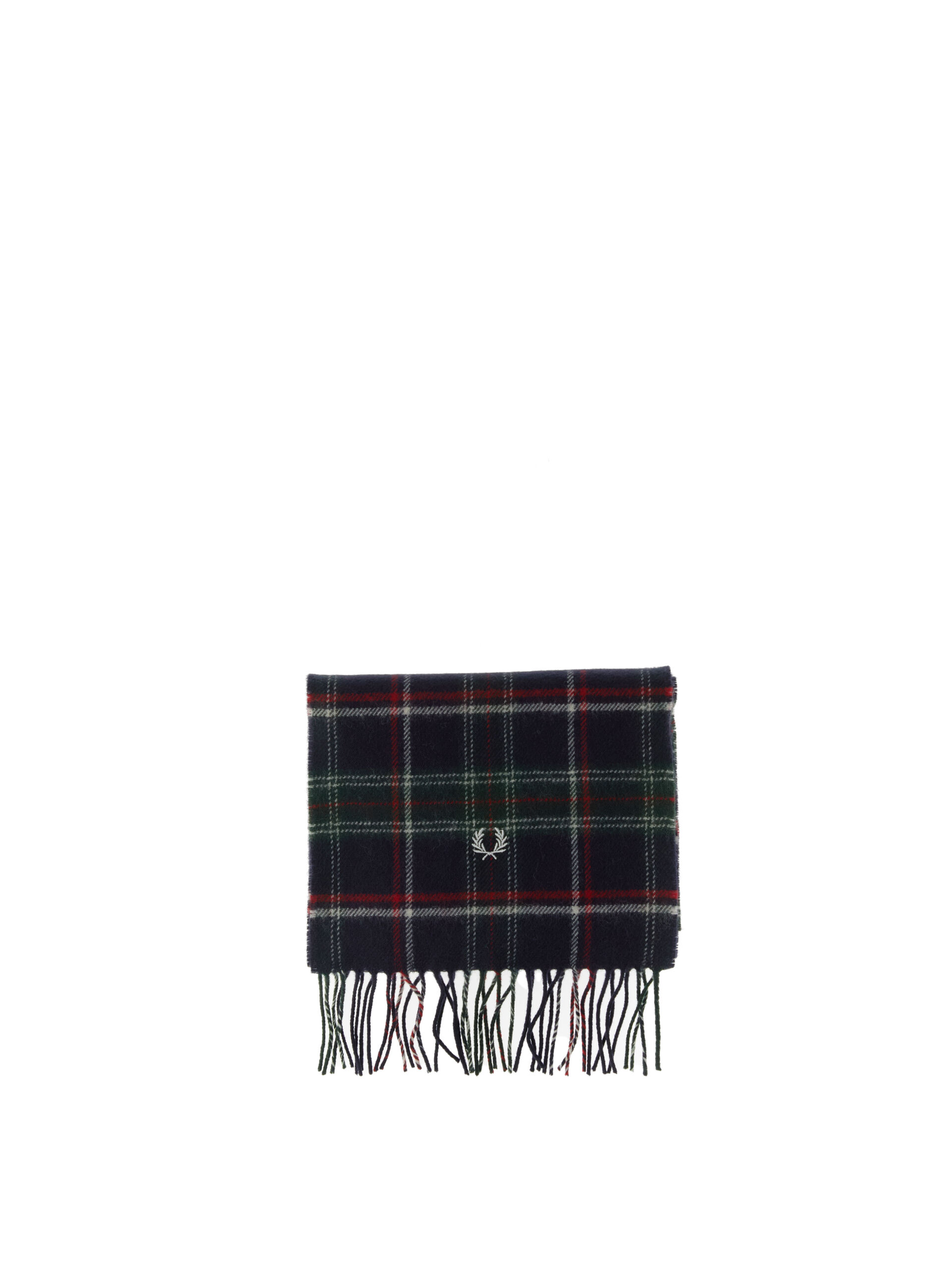 Sciarpa con frange BLU NAVY