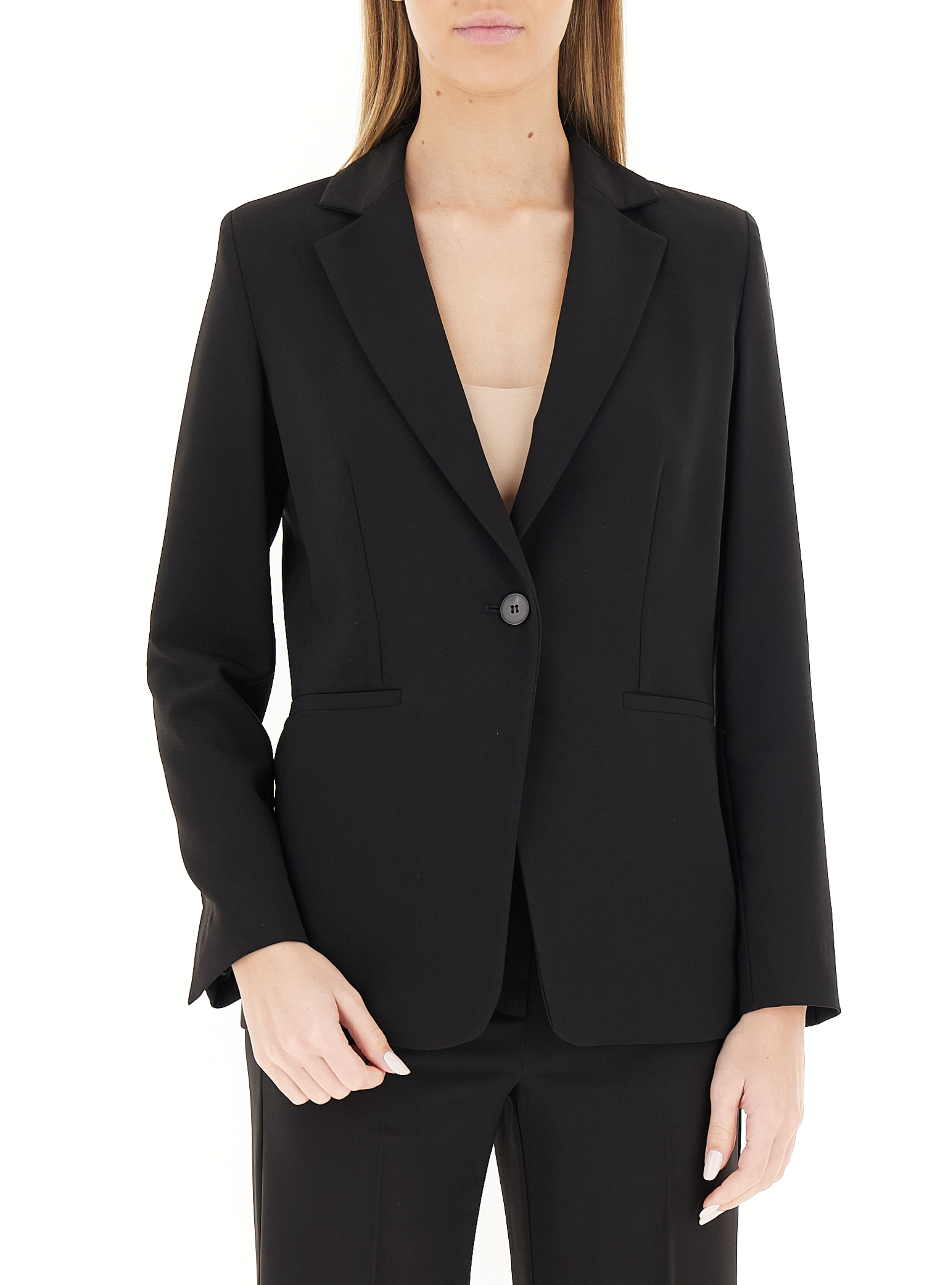 EMME MARELLA Blazer monopetto NERO