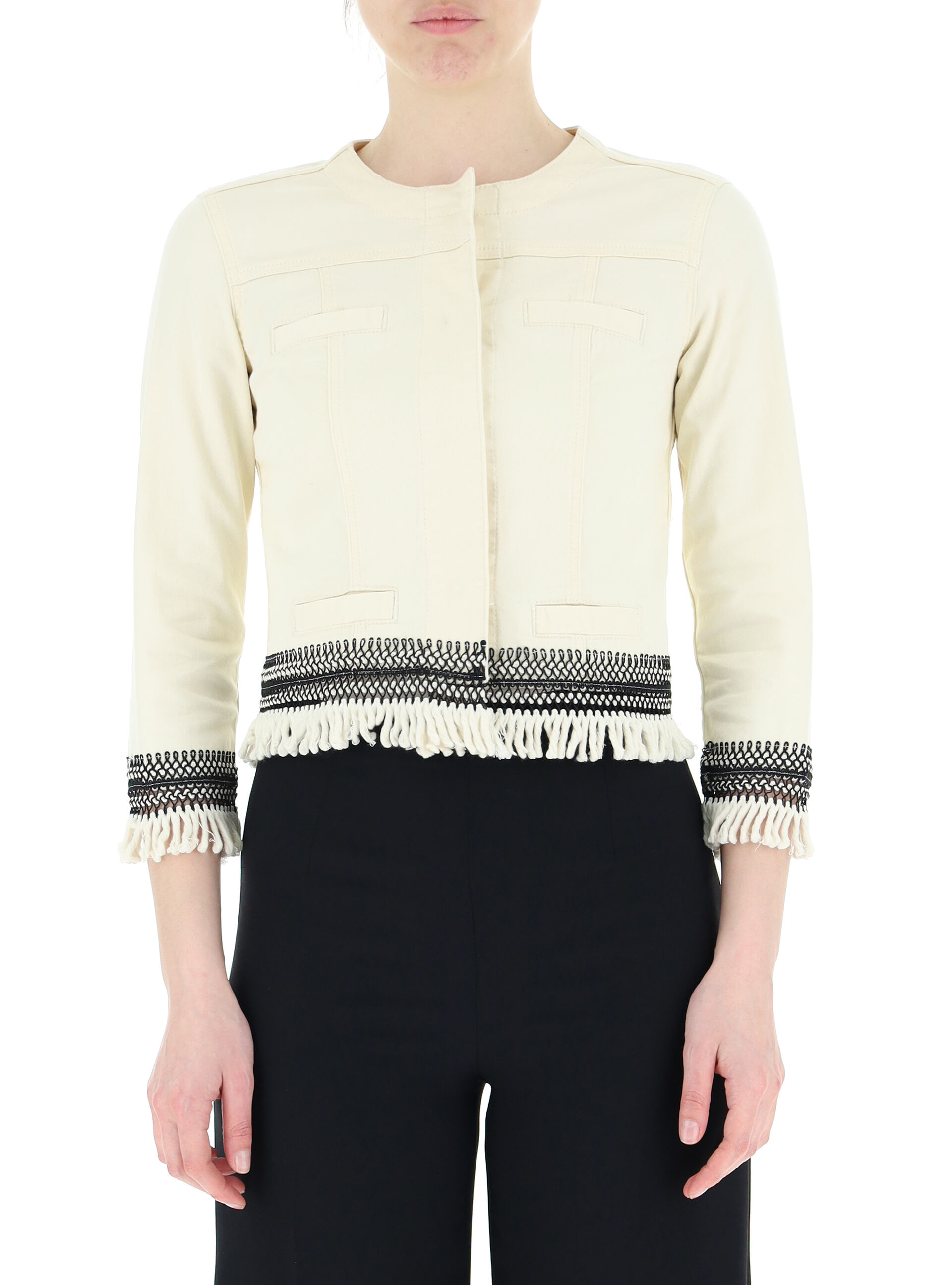 Giacca in jeans LIU JEANS BIANCO 42