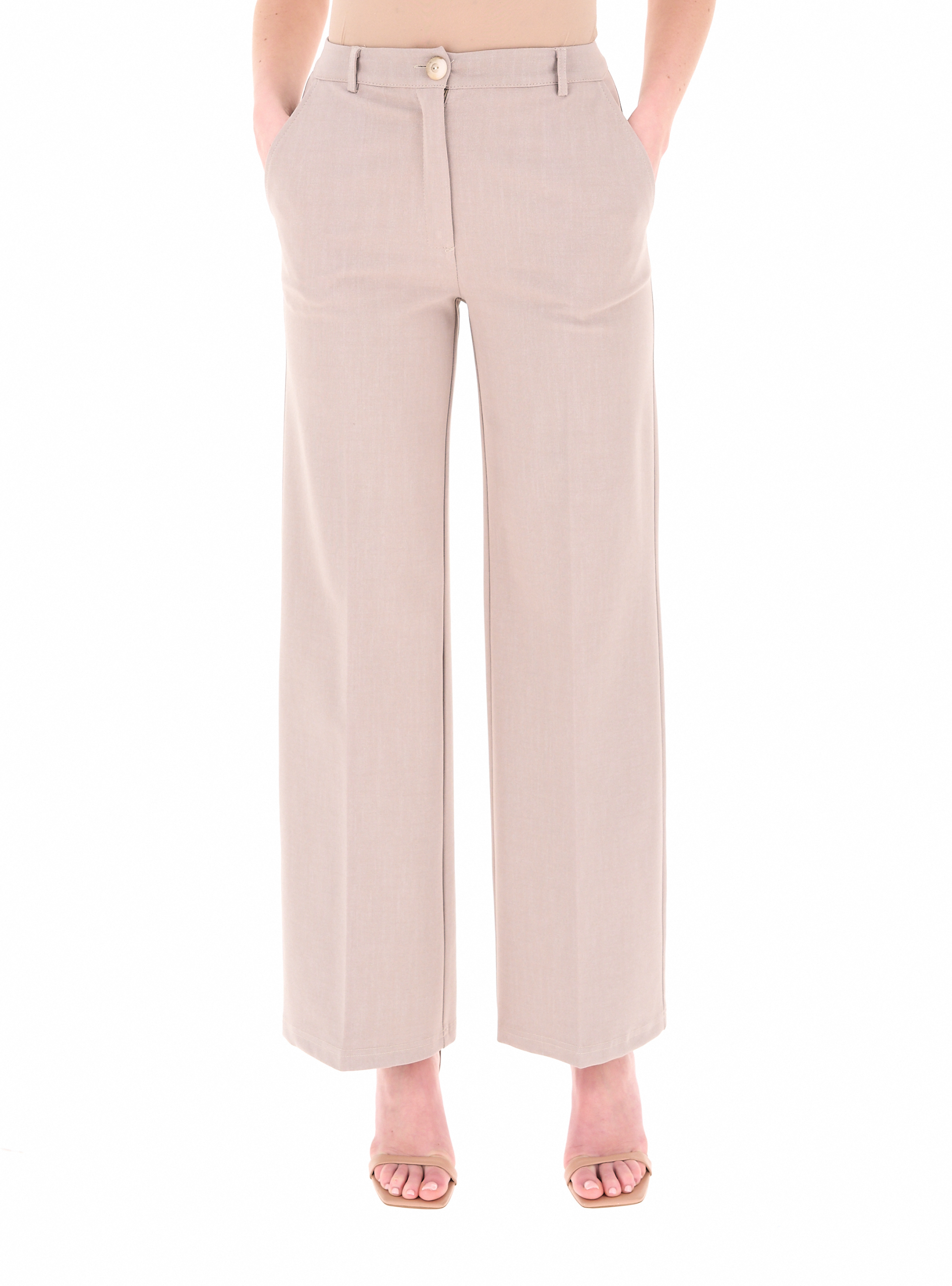 Pantalone a palazzo BEIGE
