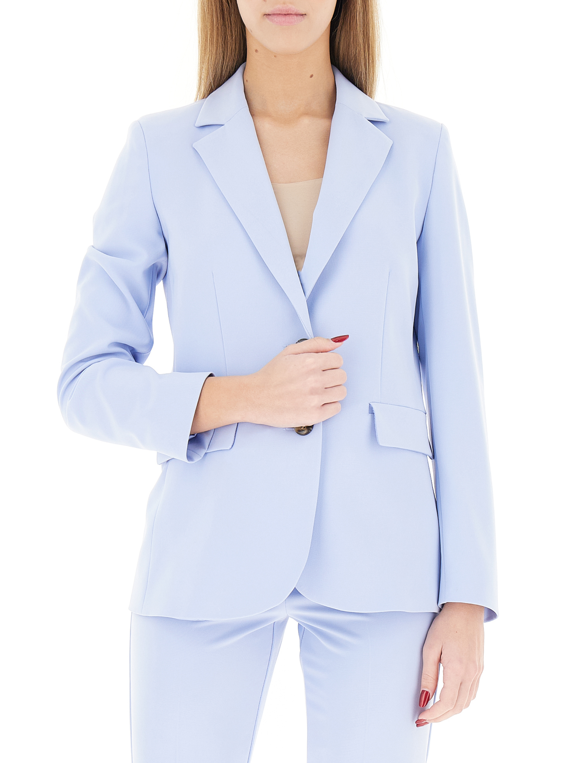 Blazer monopetto AZZURRO CHIARO 44