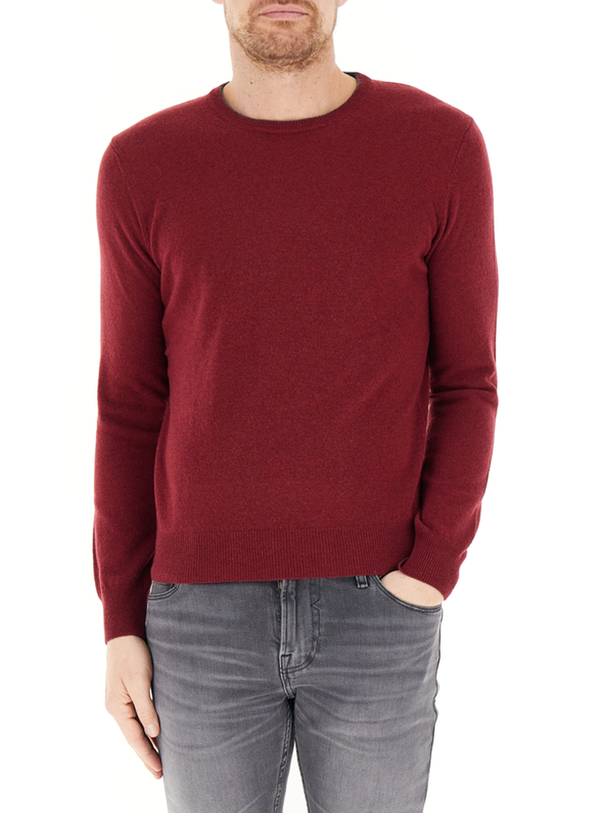 Maglione misto lana BORDEAUX S