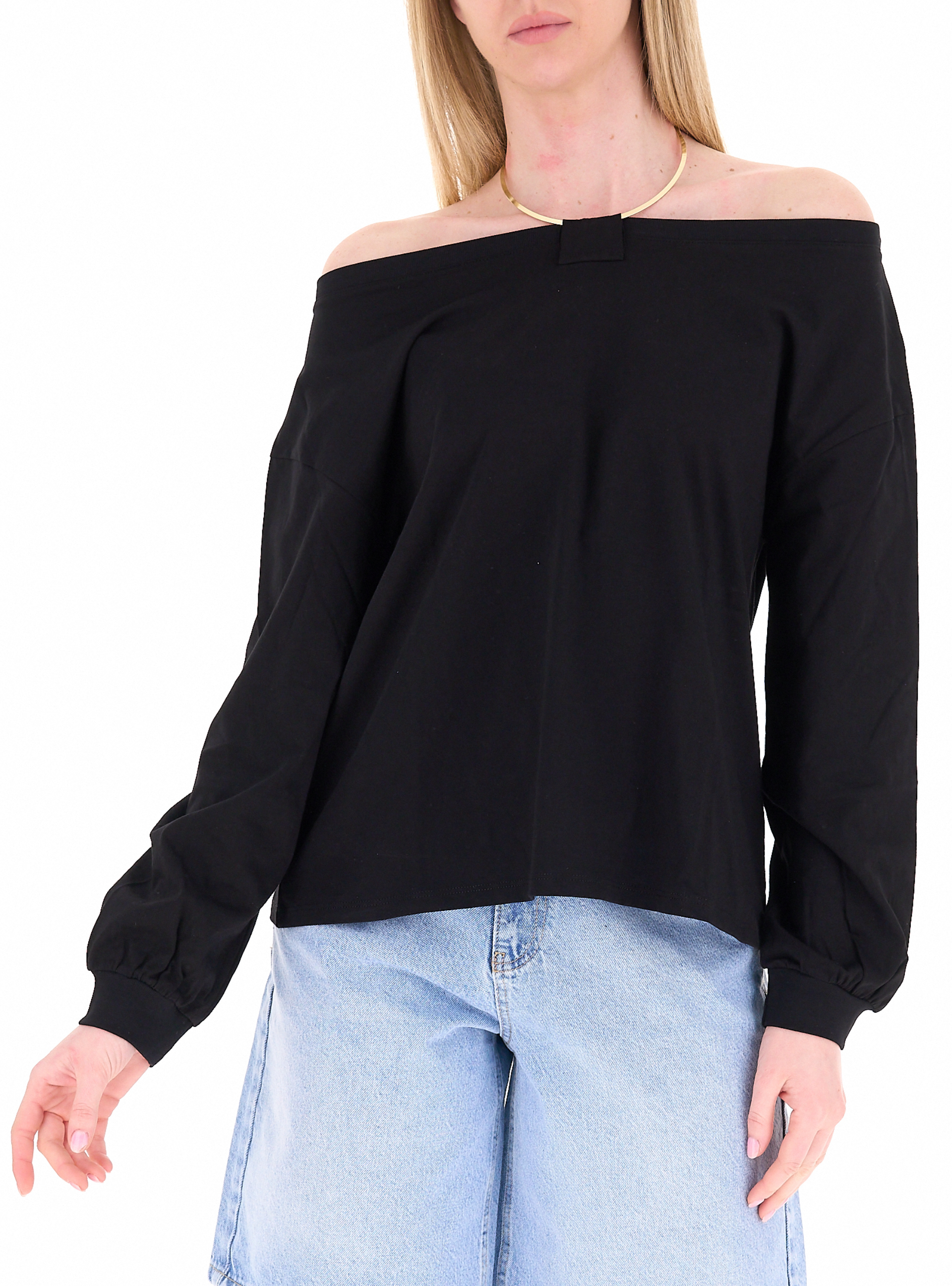 VICOLO Maglia maniche lunghe NERO