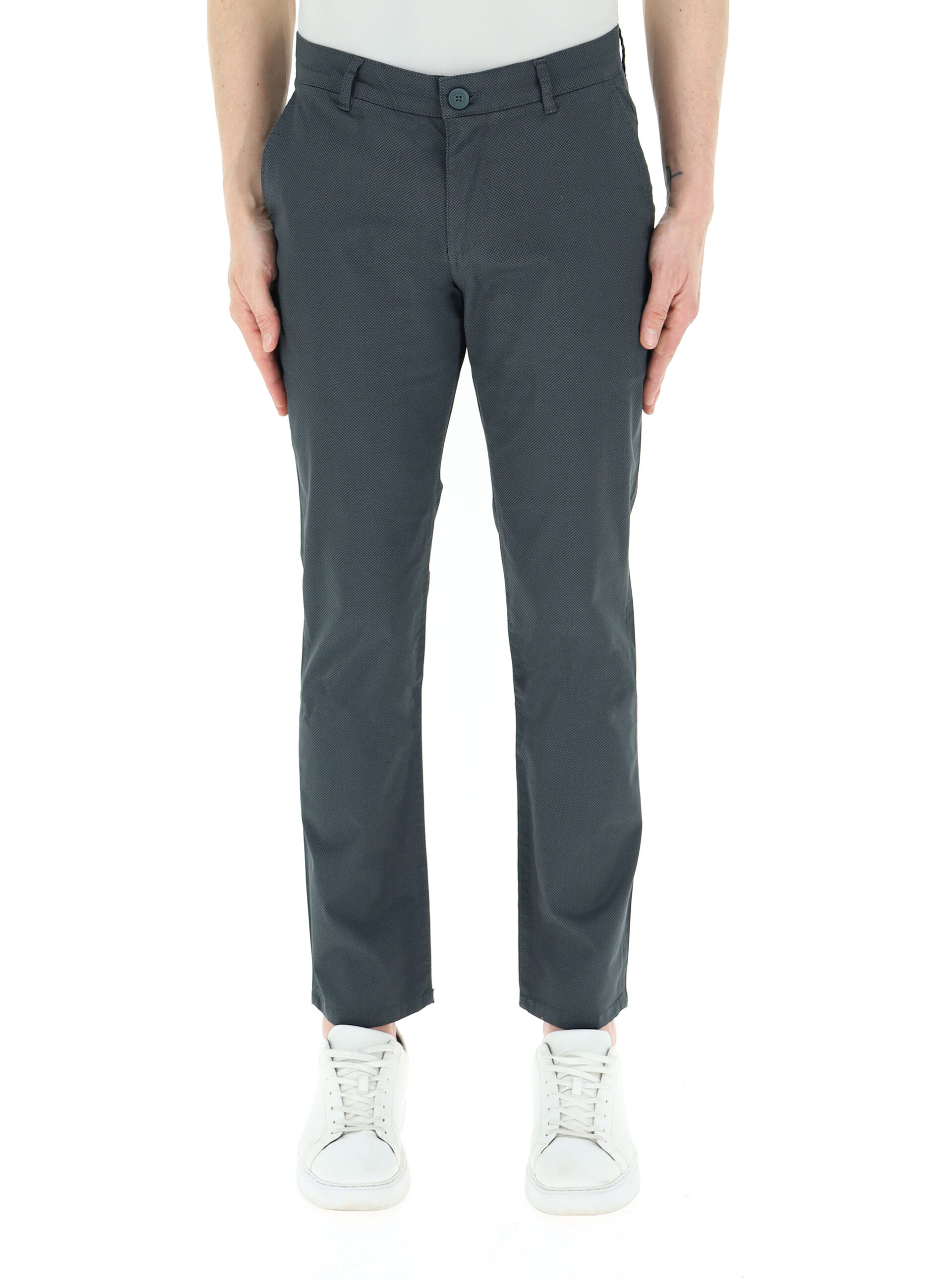 Pantalone chino VERDE