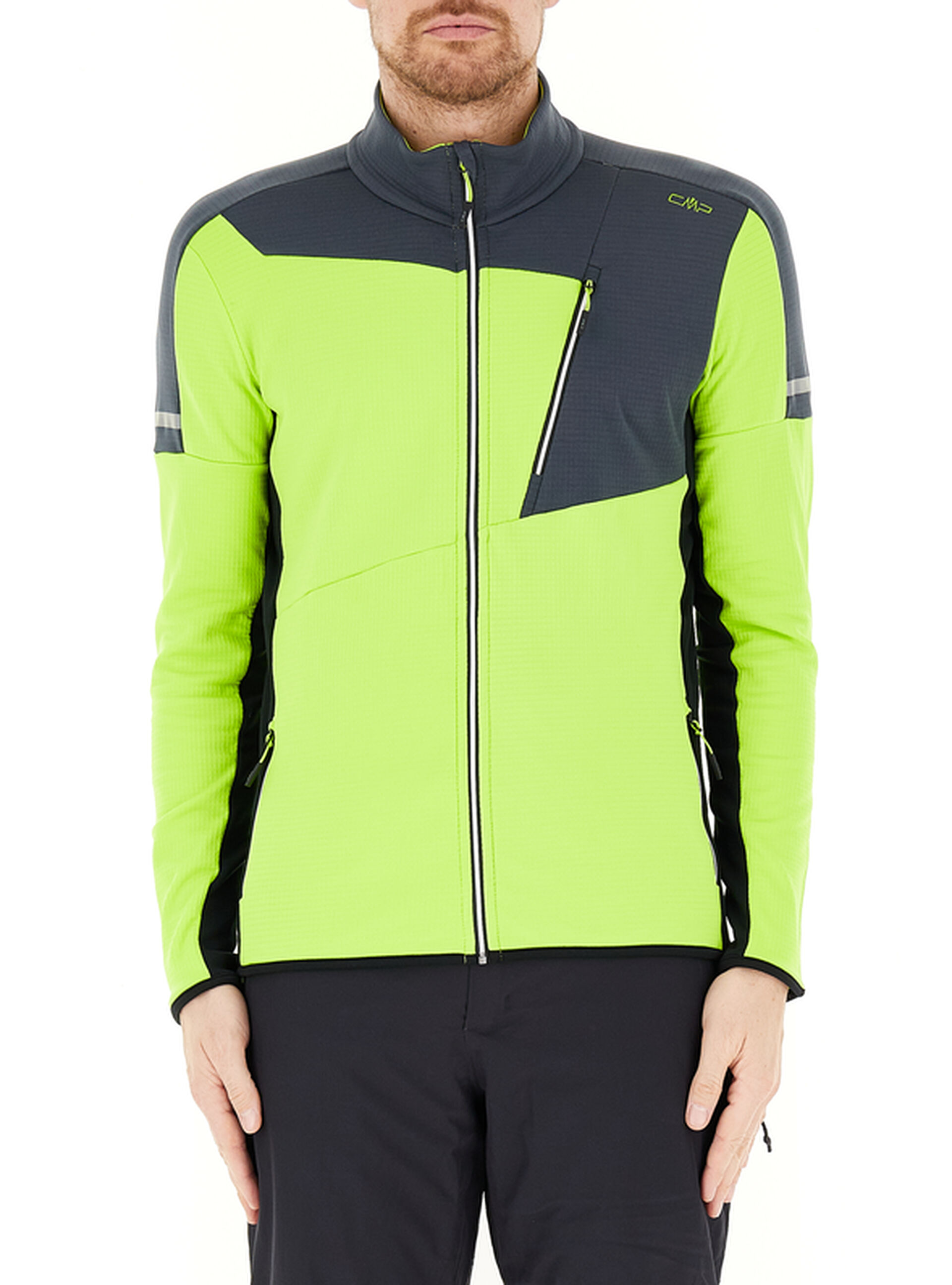 CMP Felpa da sci VERDE LIME 54