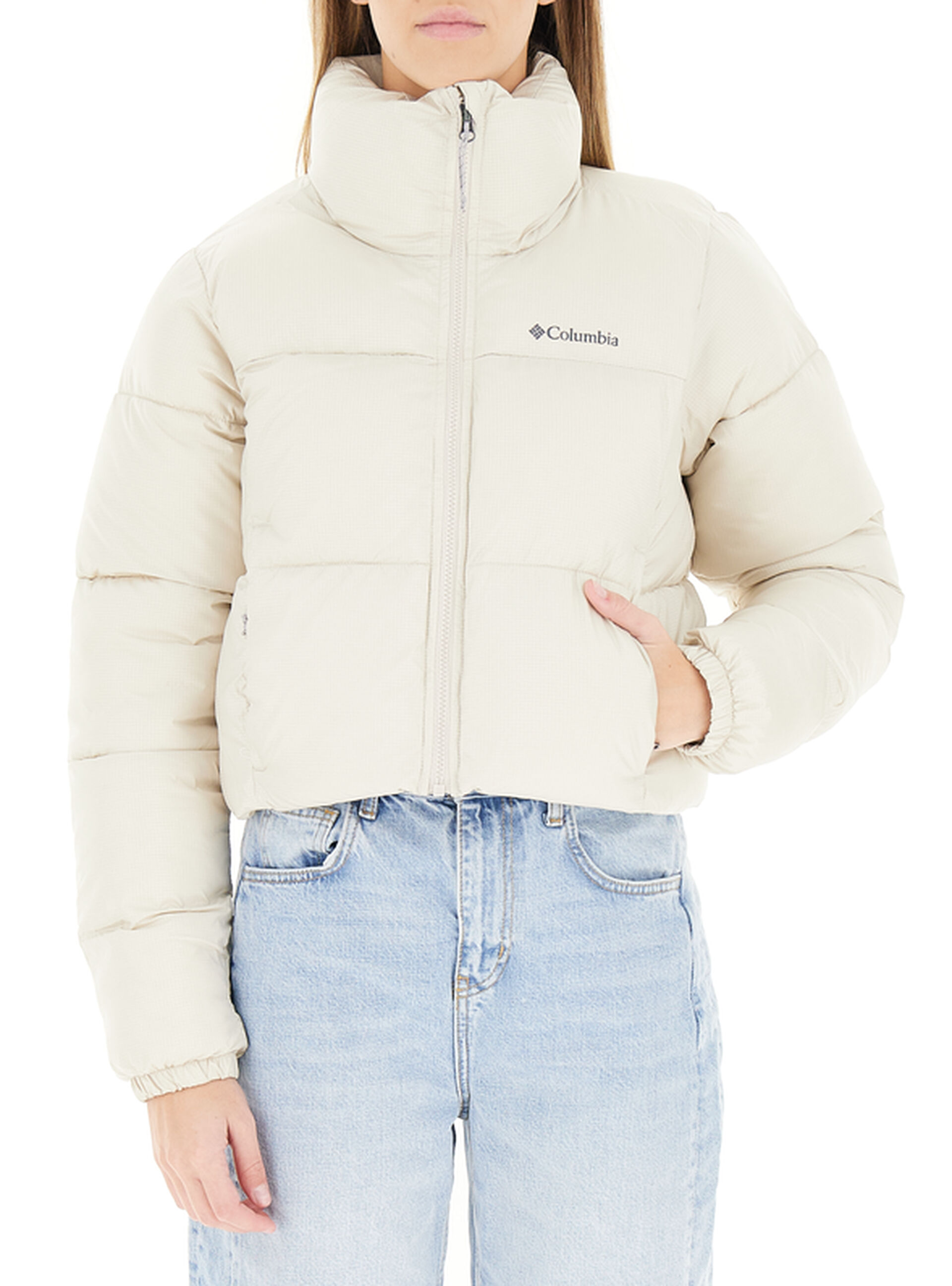Columbia Piumino cropped BURRO